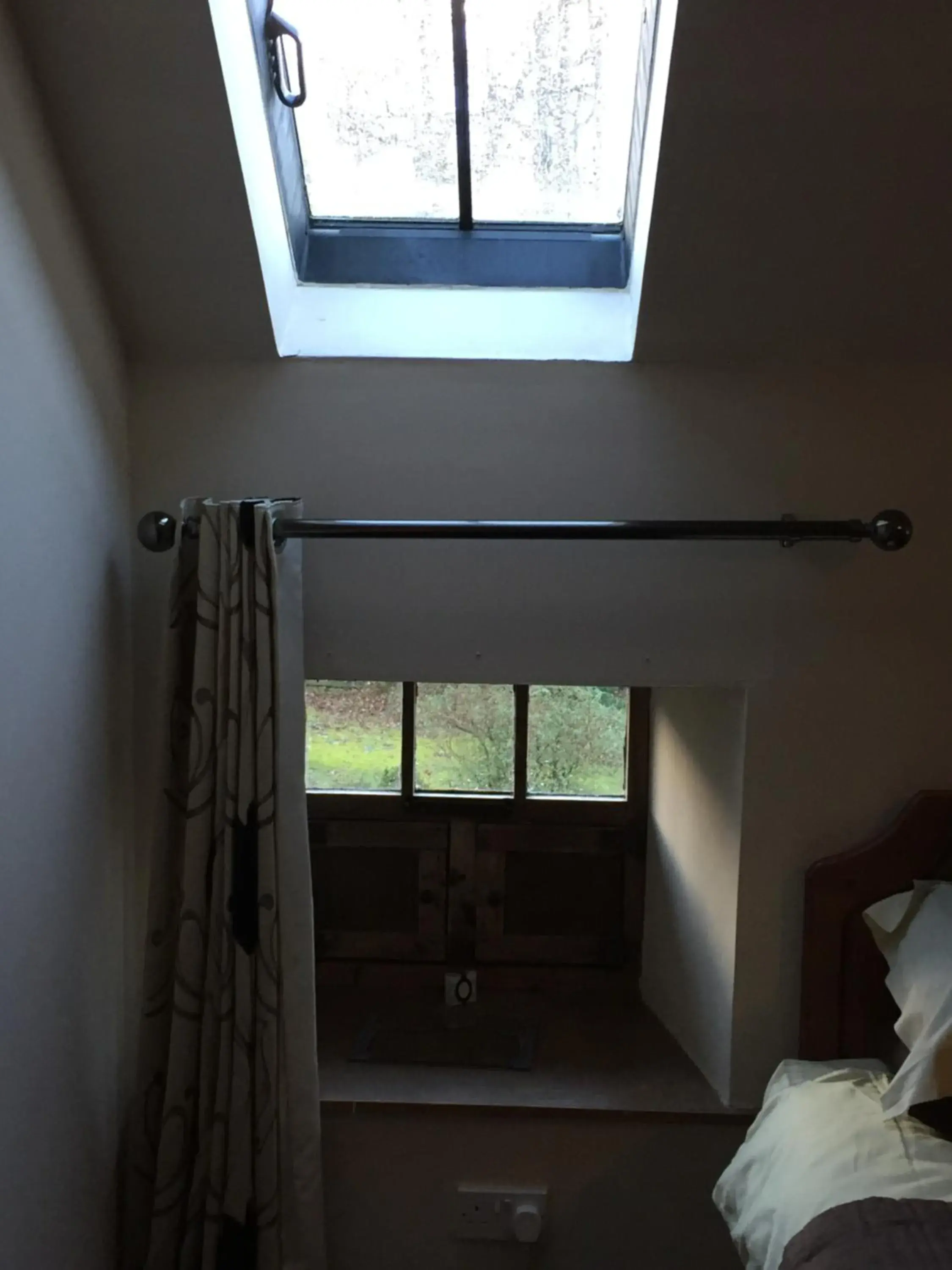 Decorative detail, Bed in Lodge at Lochside Decorative detail, Bed in Lodge at Lochside