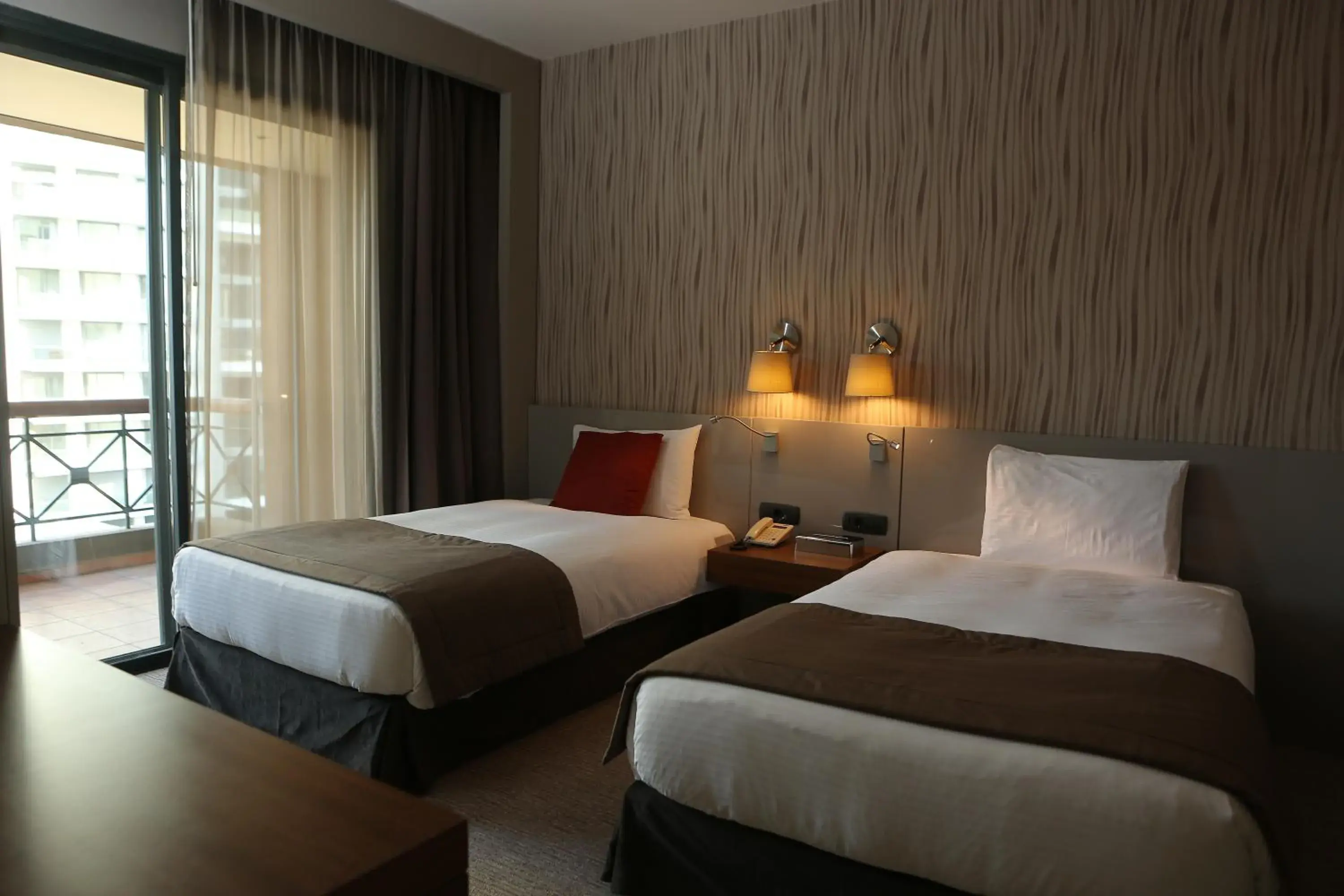 Bedroom, Bed in ParkTower Suites