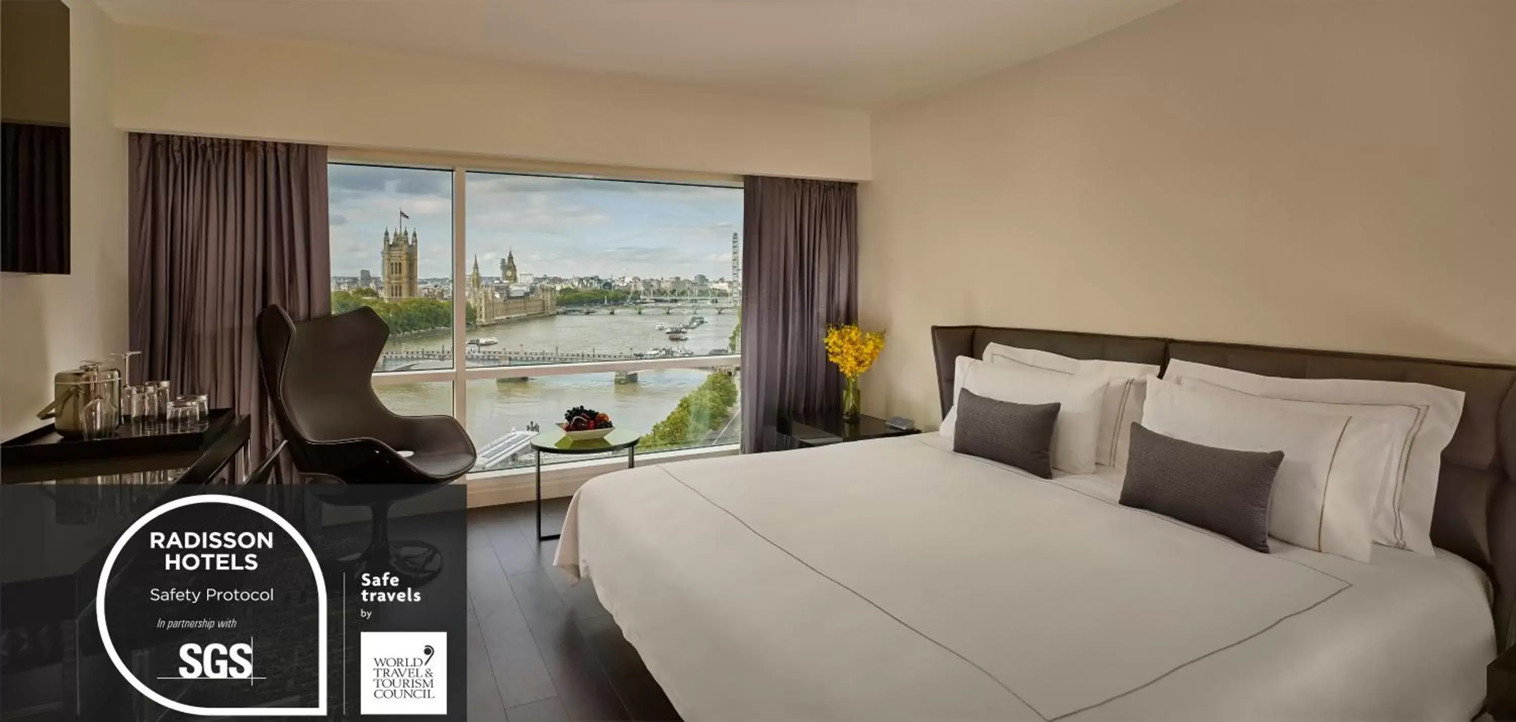 View (from property/room) in Park Plaza London Riverbank