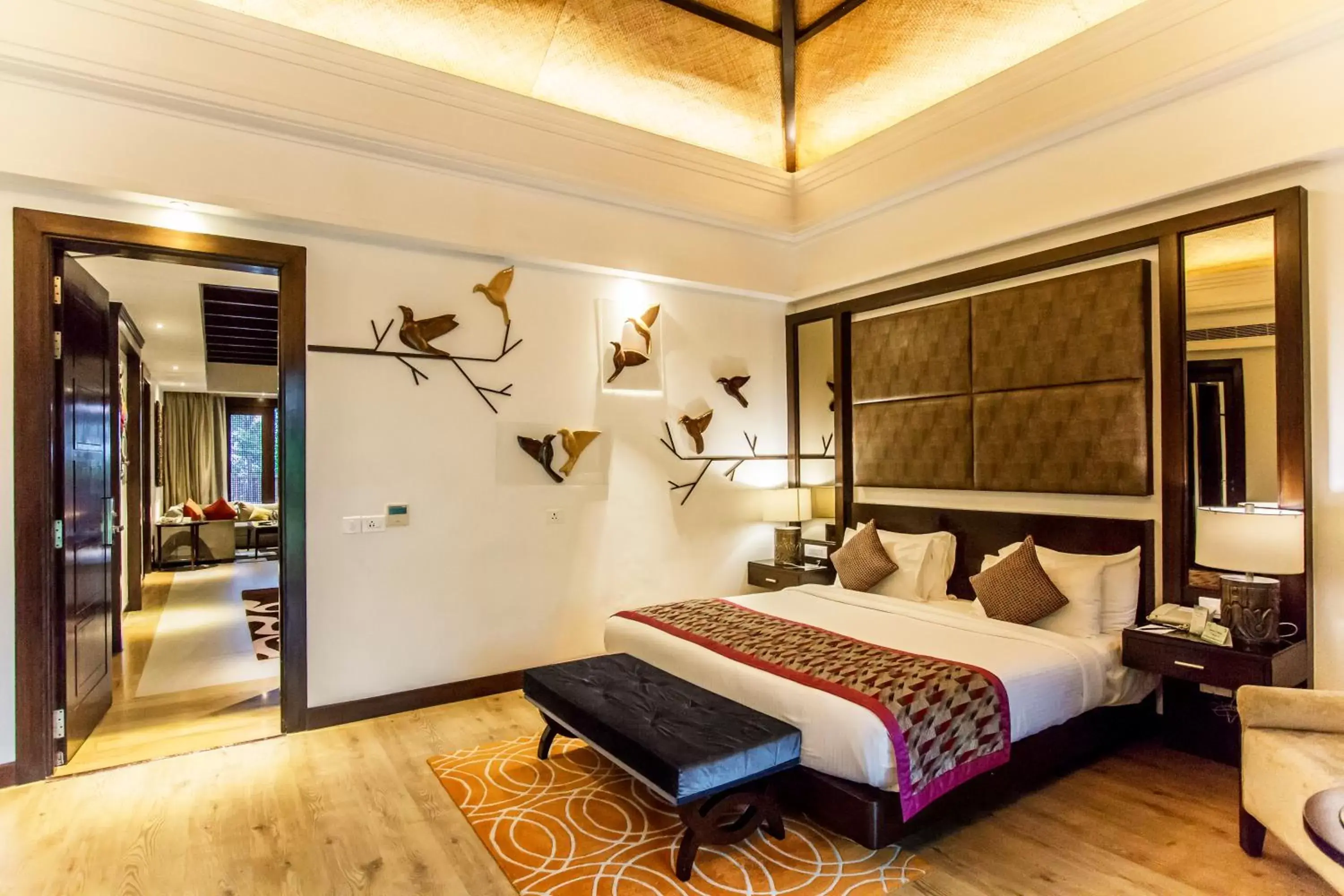Bedroom, Bed in The Ananta Udaipur Resort & Spa