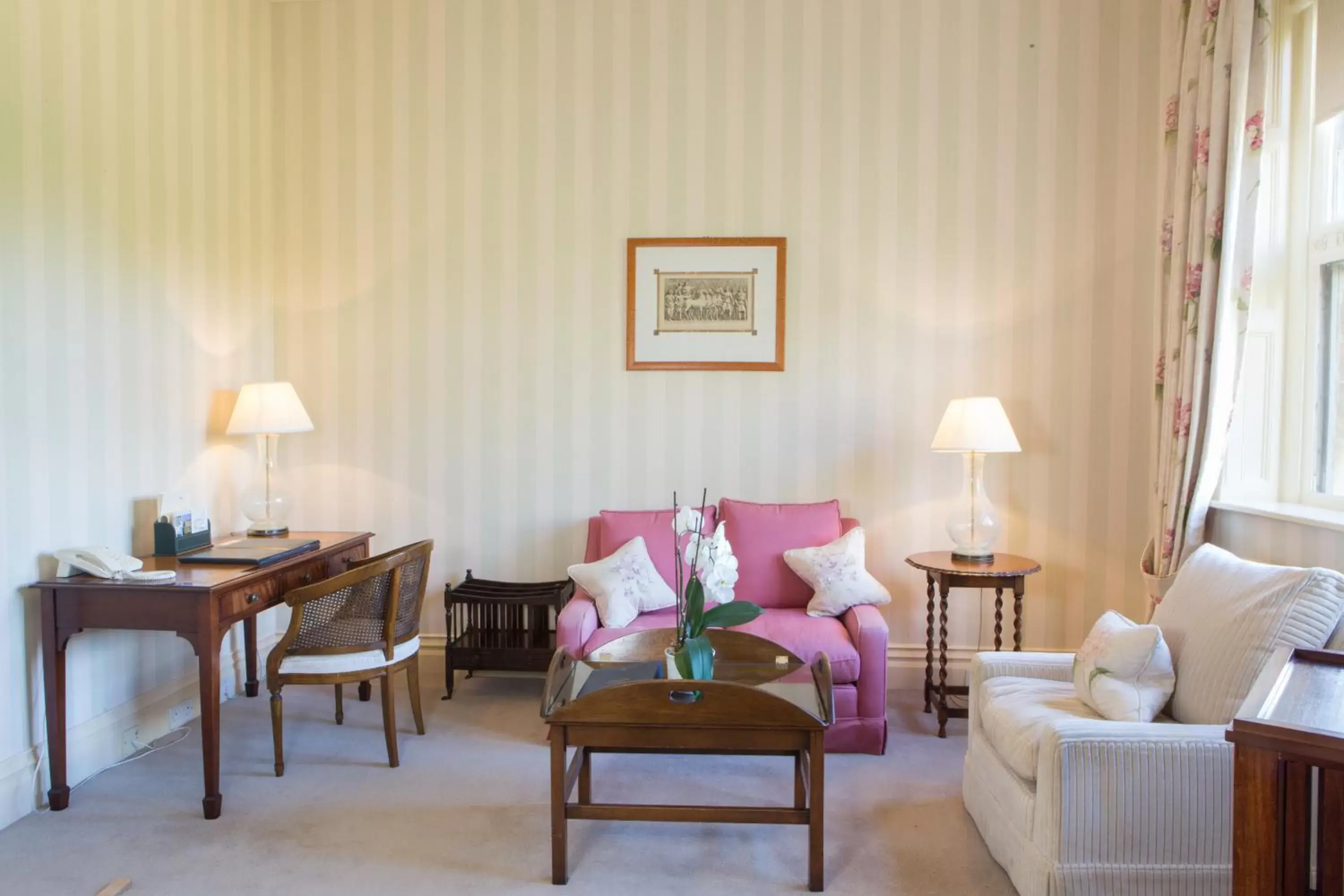 Bedroom, Seating Area in Horsted Place Hotel