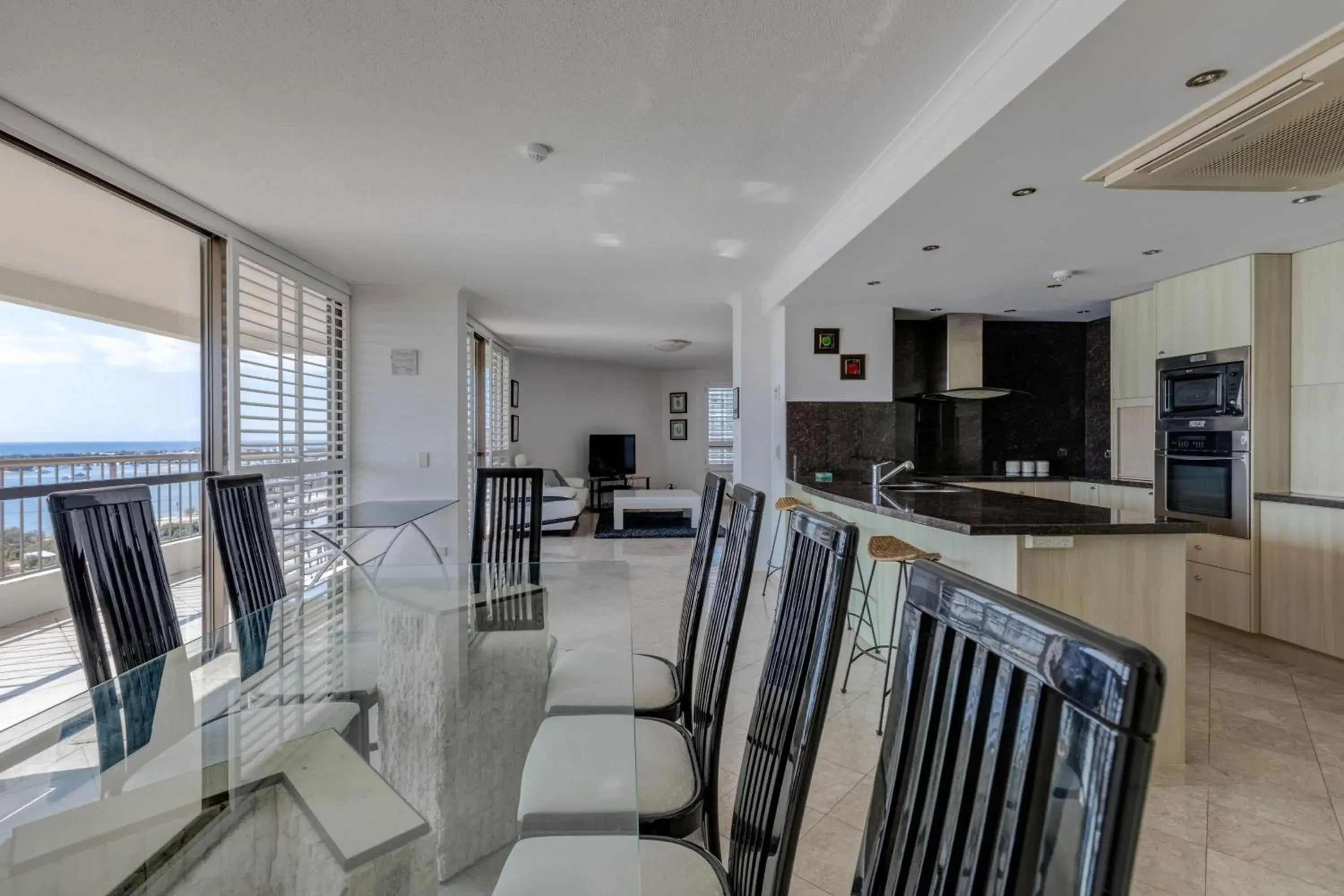 Dining area in Palmerston Tower