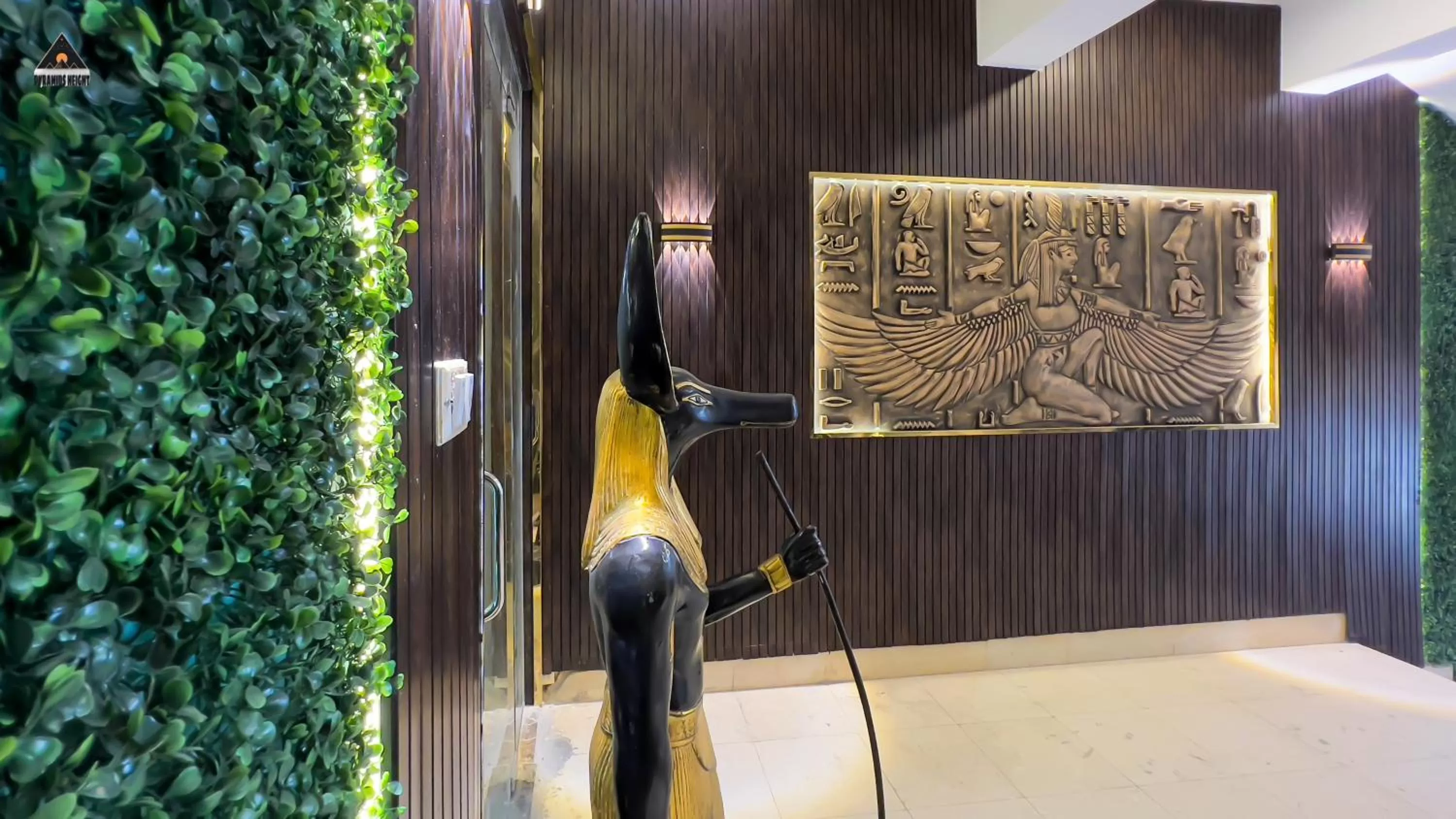 Decorative detail in Pyramids Height Hotel & Pyramids Master Scene Rooftop