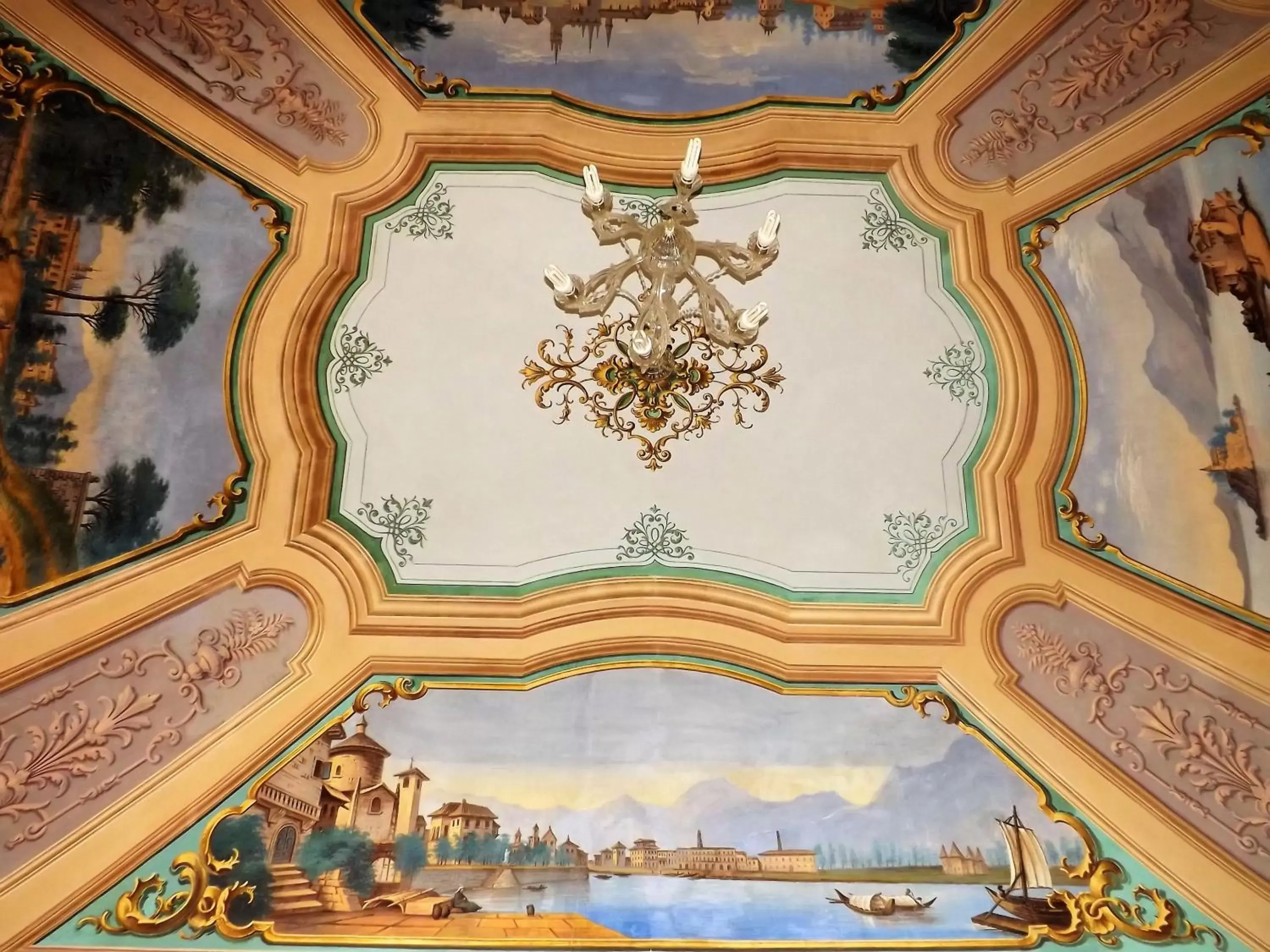 Decorative detail in Tenuta Villa Colle Sereno