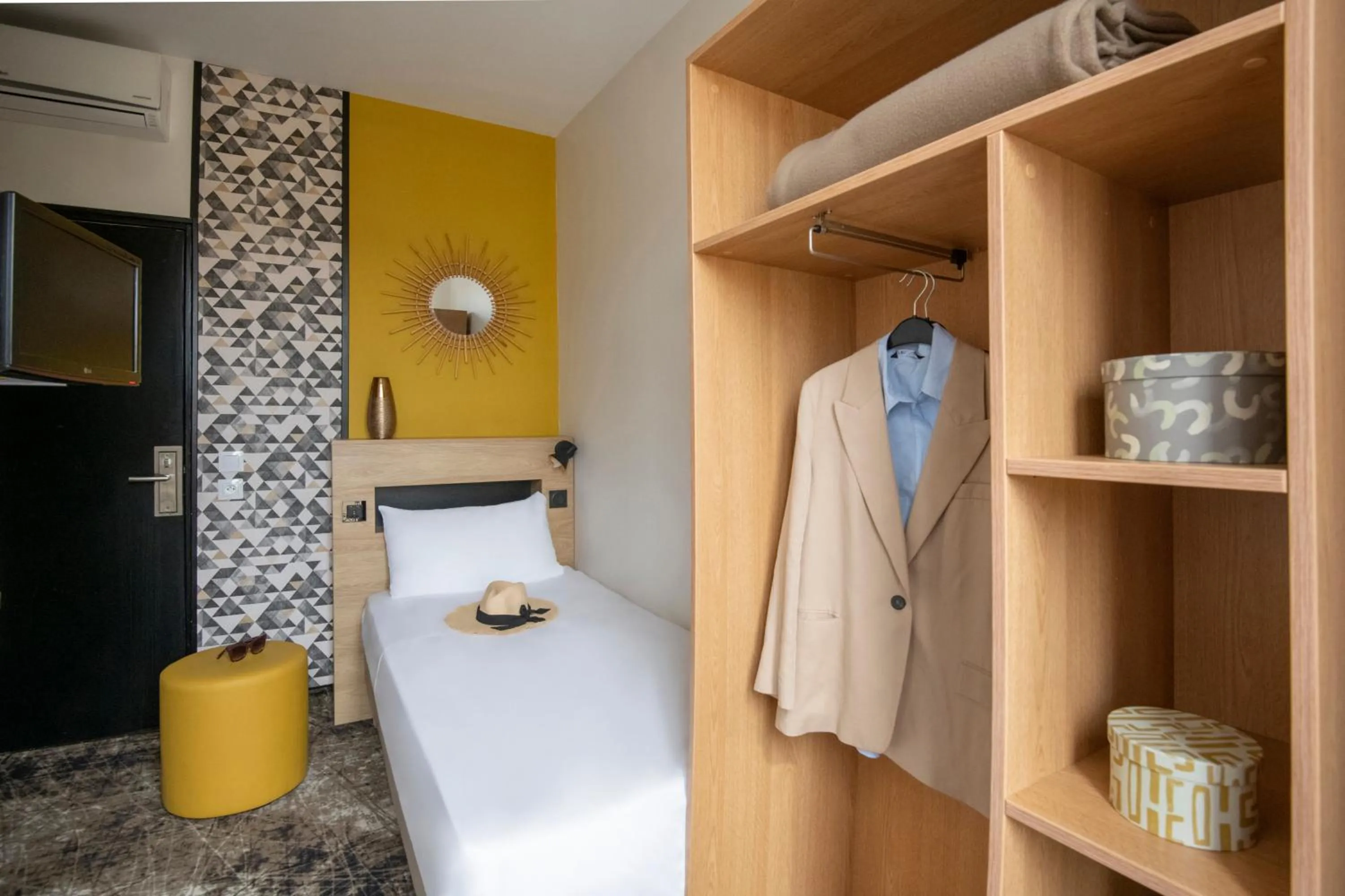 Bedroom, Bed in Hotel d'Ostende