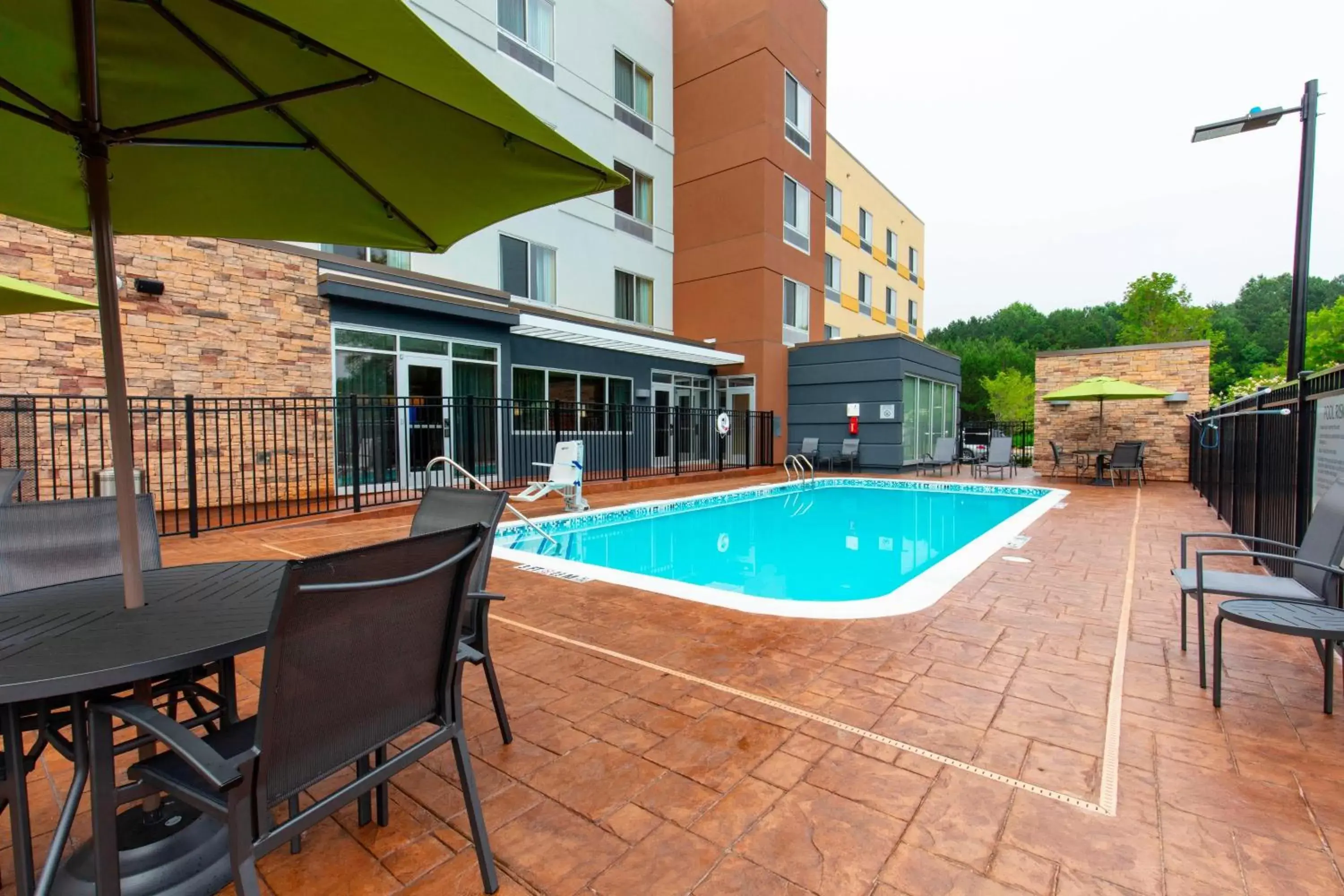 Swimming Pool in Fairfield Inn & Suites by Marriott Atlanta Woodstock
