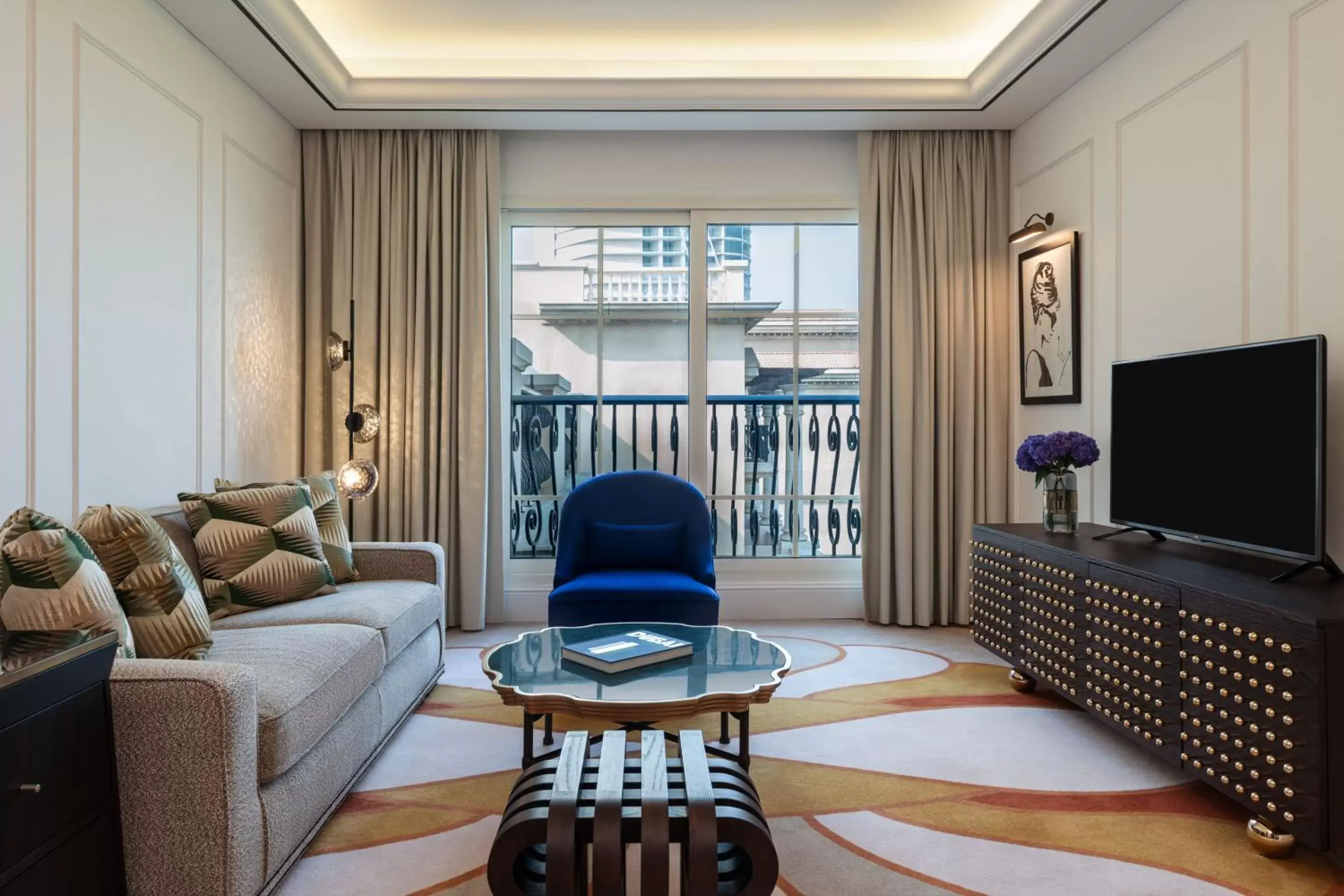 Communal lounge/ TV room, Seating Area in The Westin Dubai Mina Seyahi Beach Resort and Waterpark