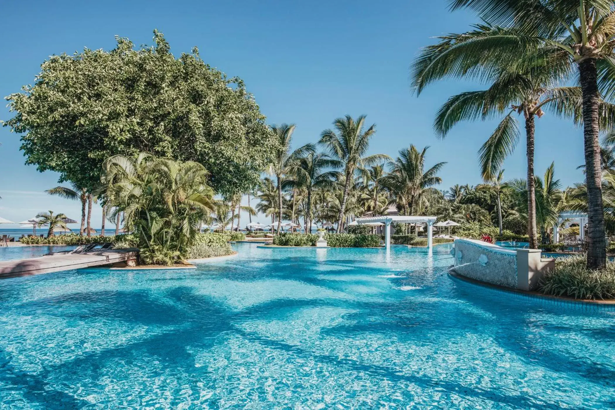 Swimming Pool in Sugar Beach Mauritius