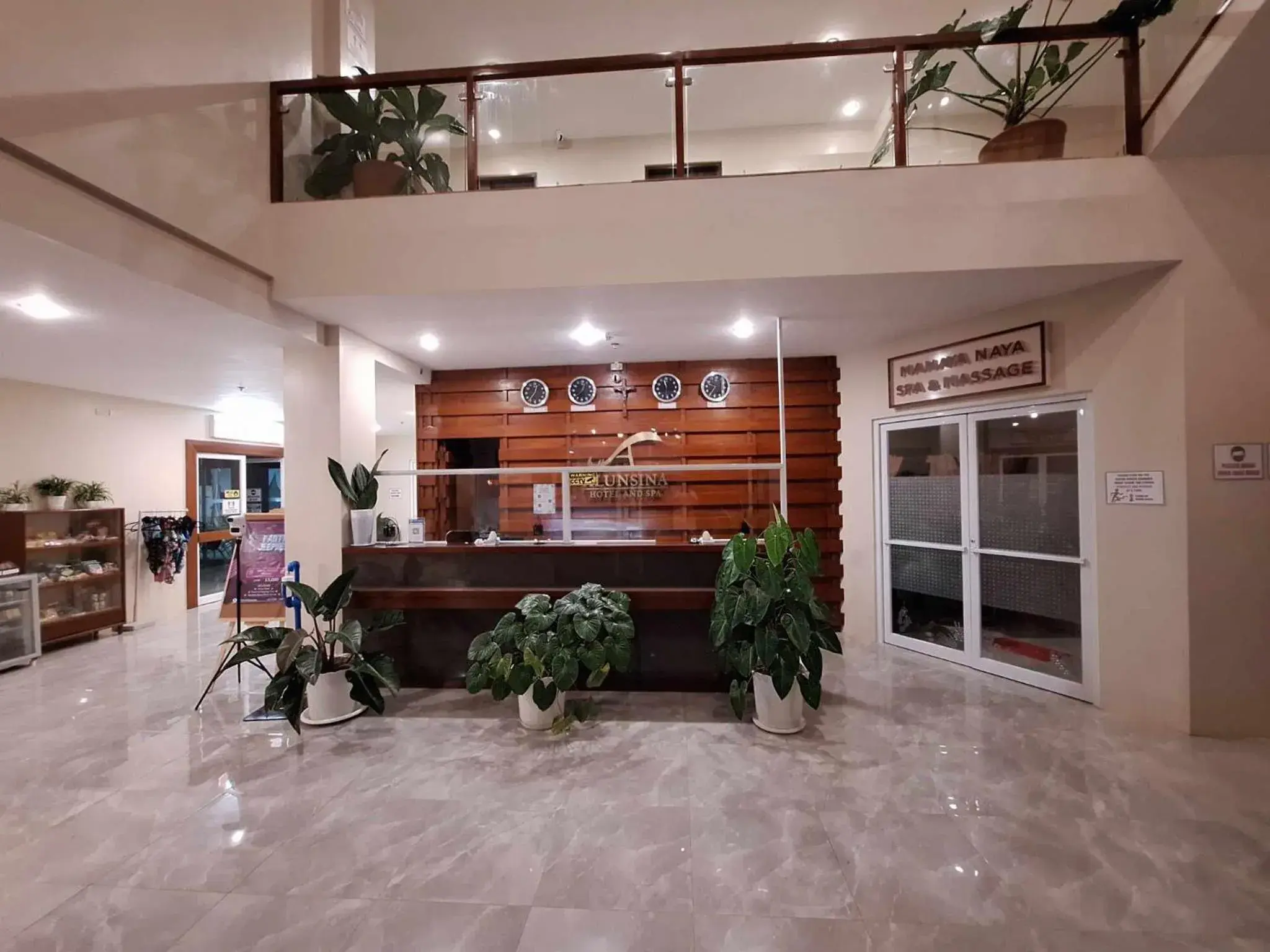 Lobby or reception in Alunsina Hotel and Spa