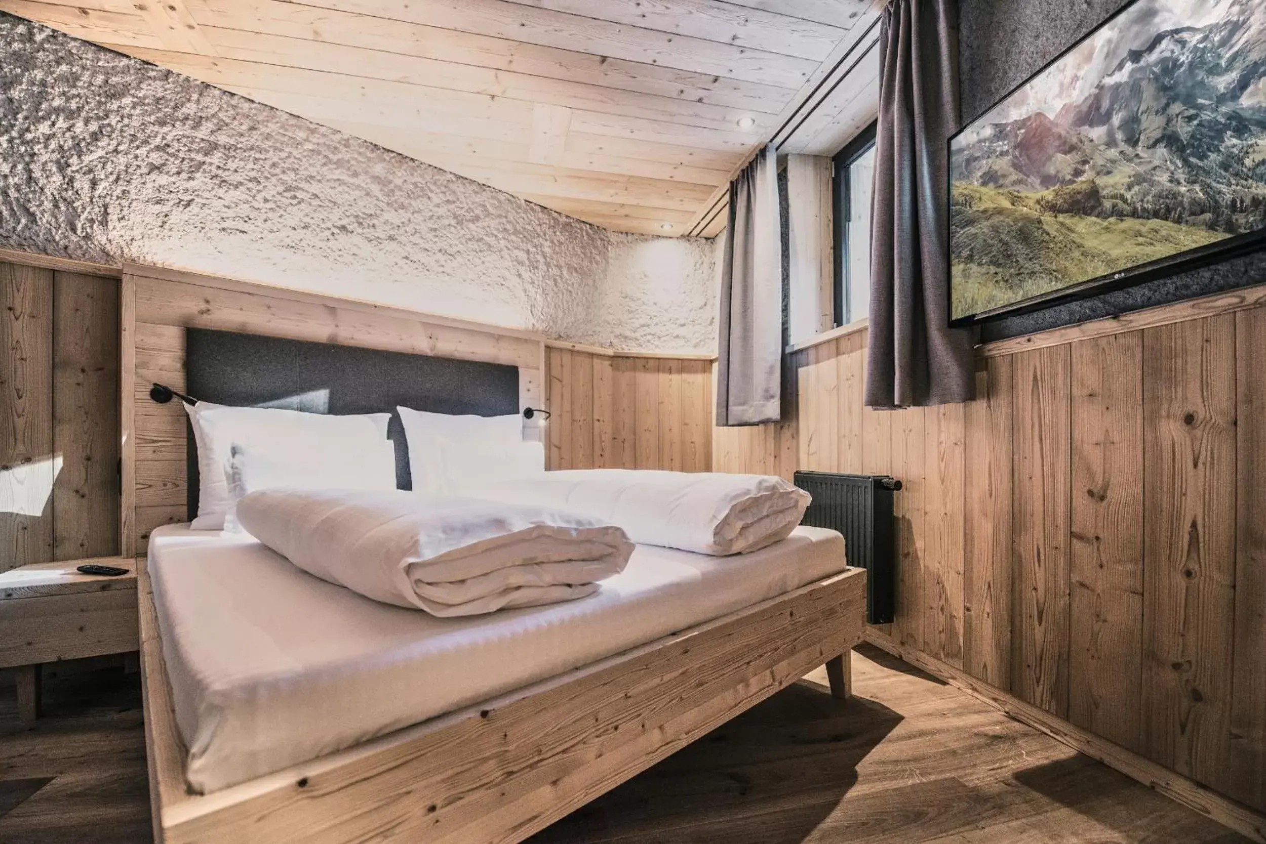 Bedroom, Bed in Tenne Lodges