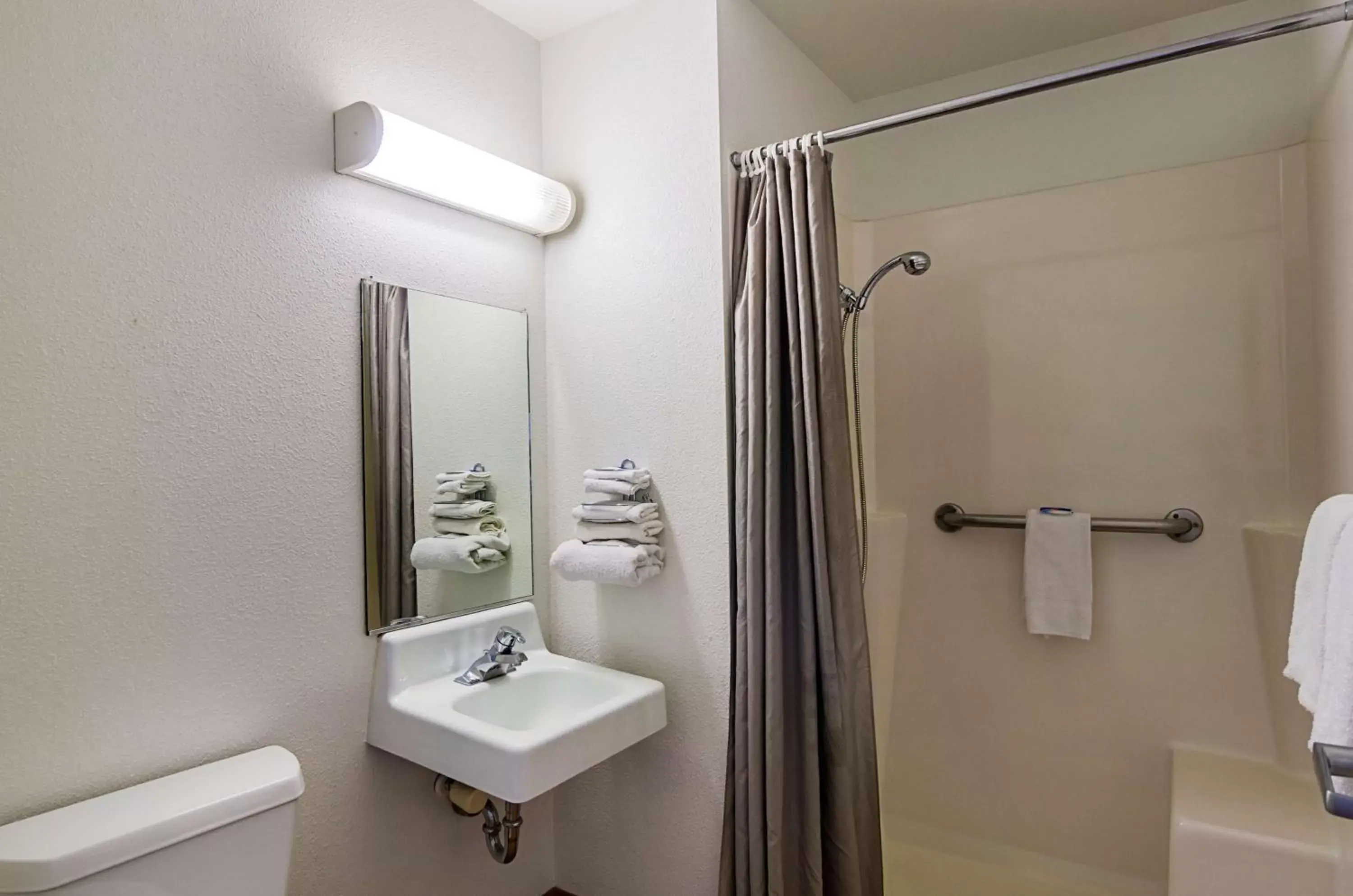 Shower, Bathroom in Motel 6-Laramie, WY