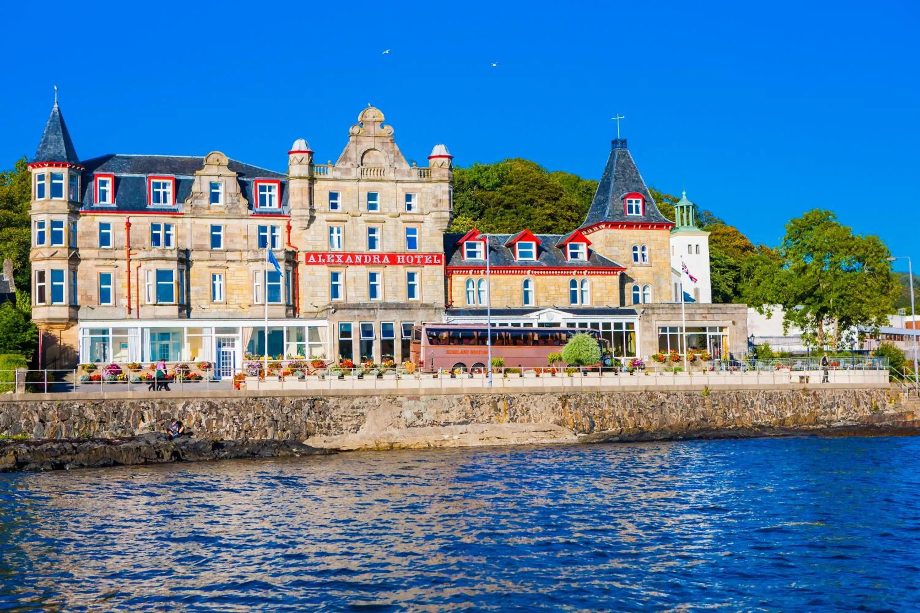 Sea view in Muthu Alexandra Hotel Sea view in Muthu Alexandra Hotel