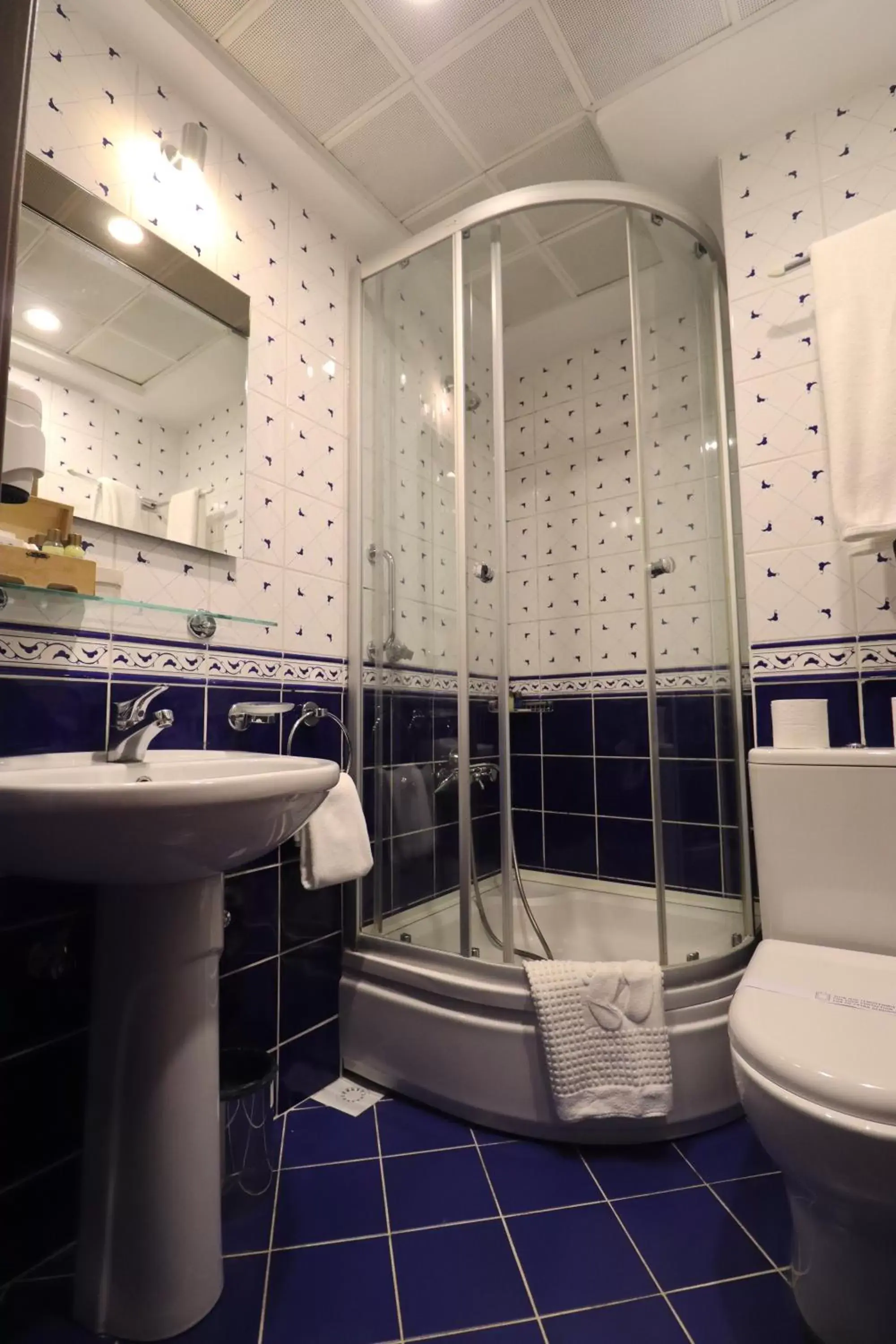 Bathroom in Blue House Hotel