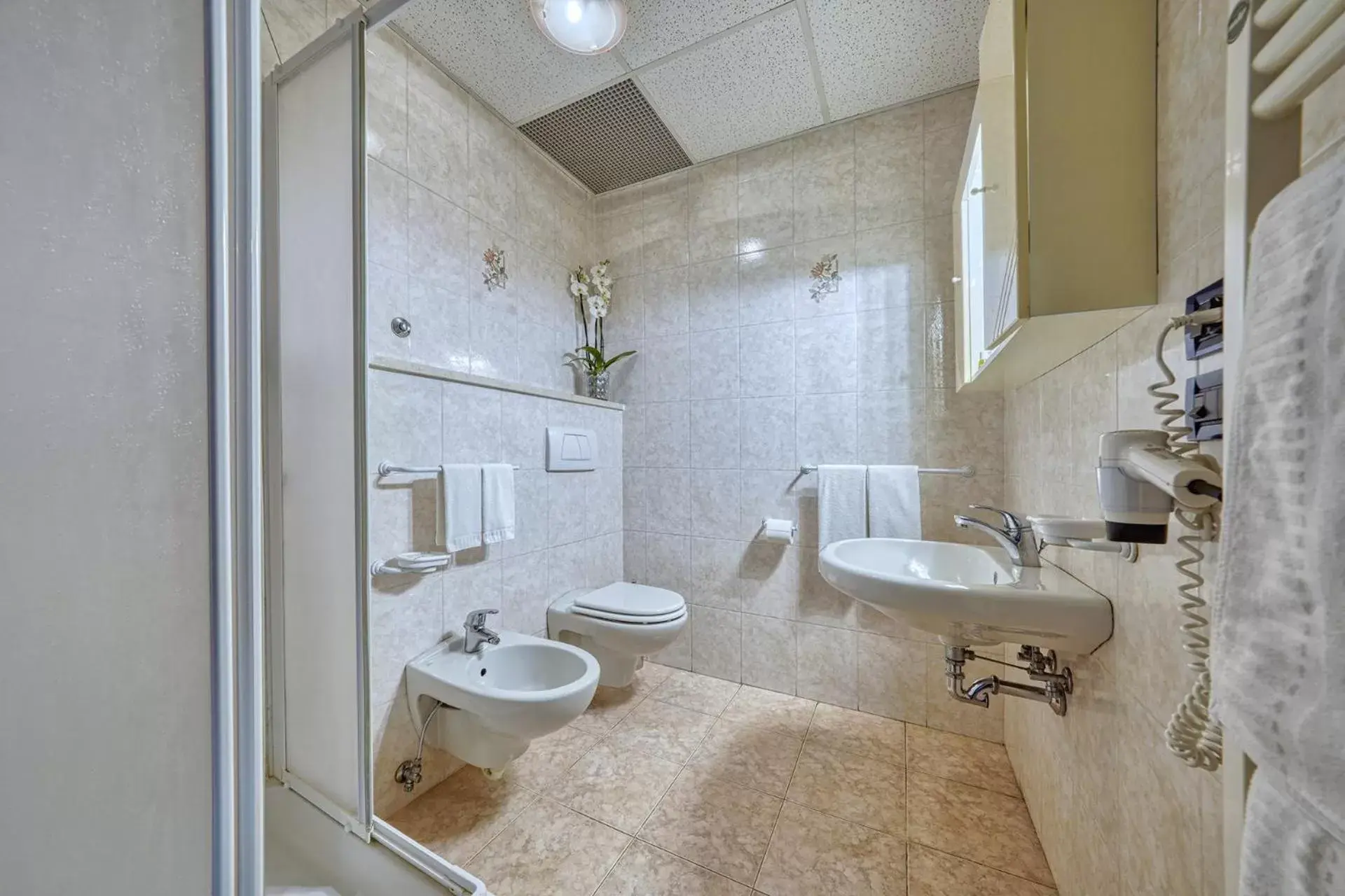 Bathroom in Hotel Terme Olympia