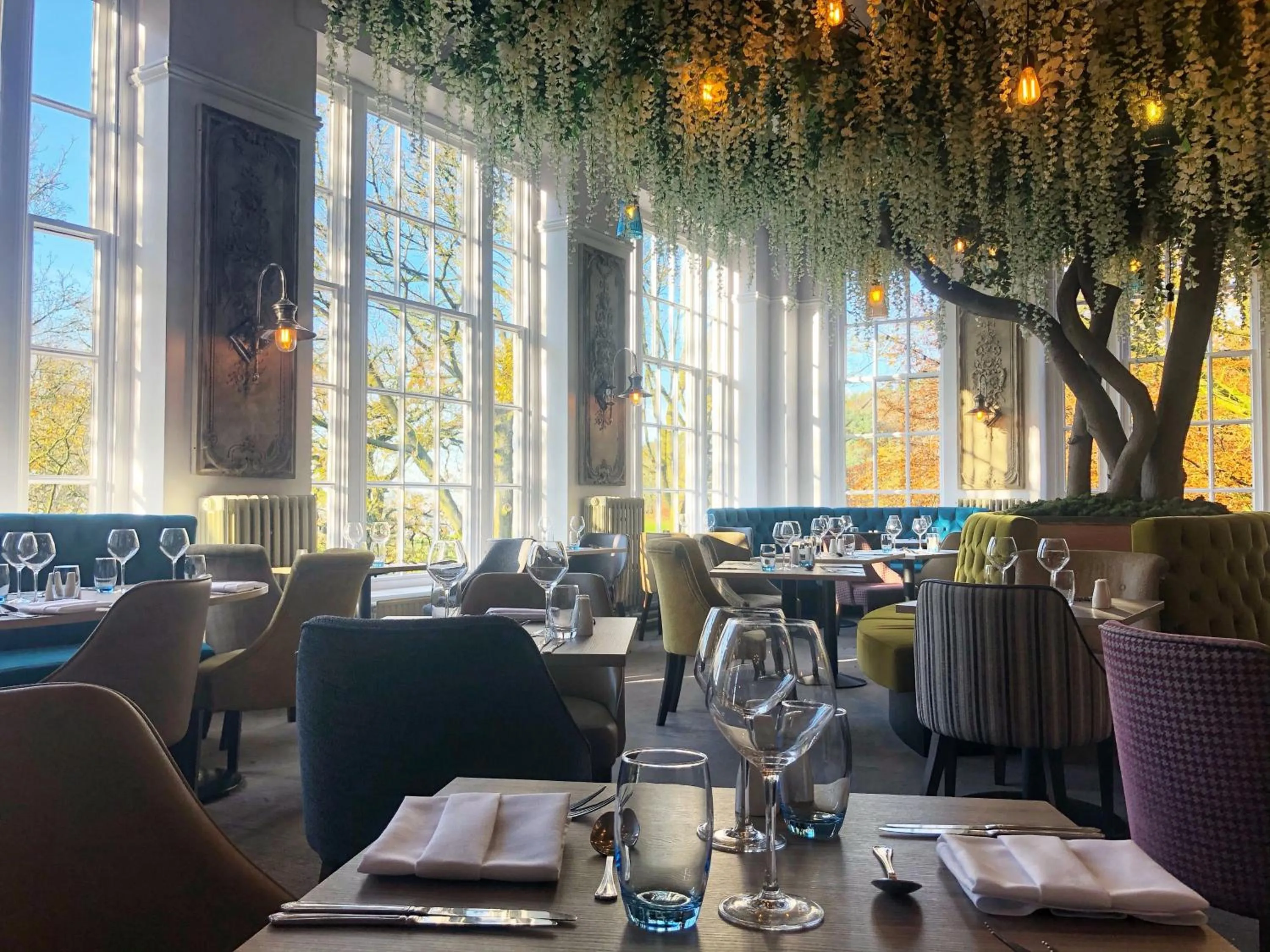 Restaurant/places to eat in Shrigley Hall Hotel