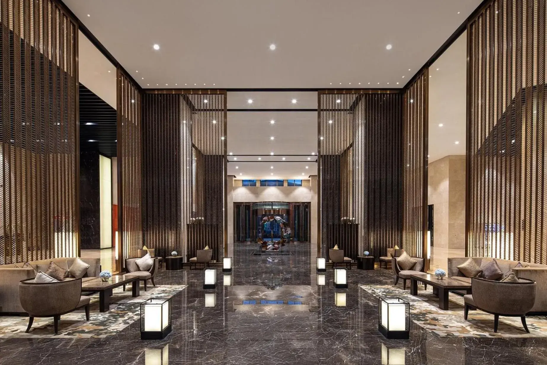 Property building, Restaurant/Places to Eat in Crowne Plaza Chongqing New North Zone, an IHG Hotel