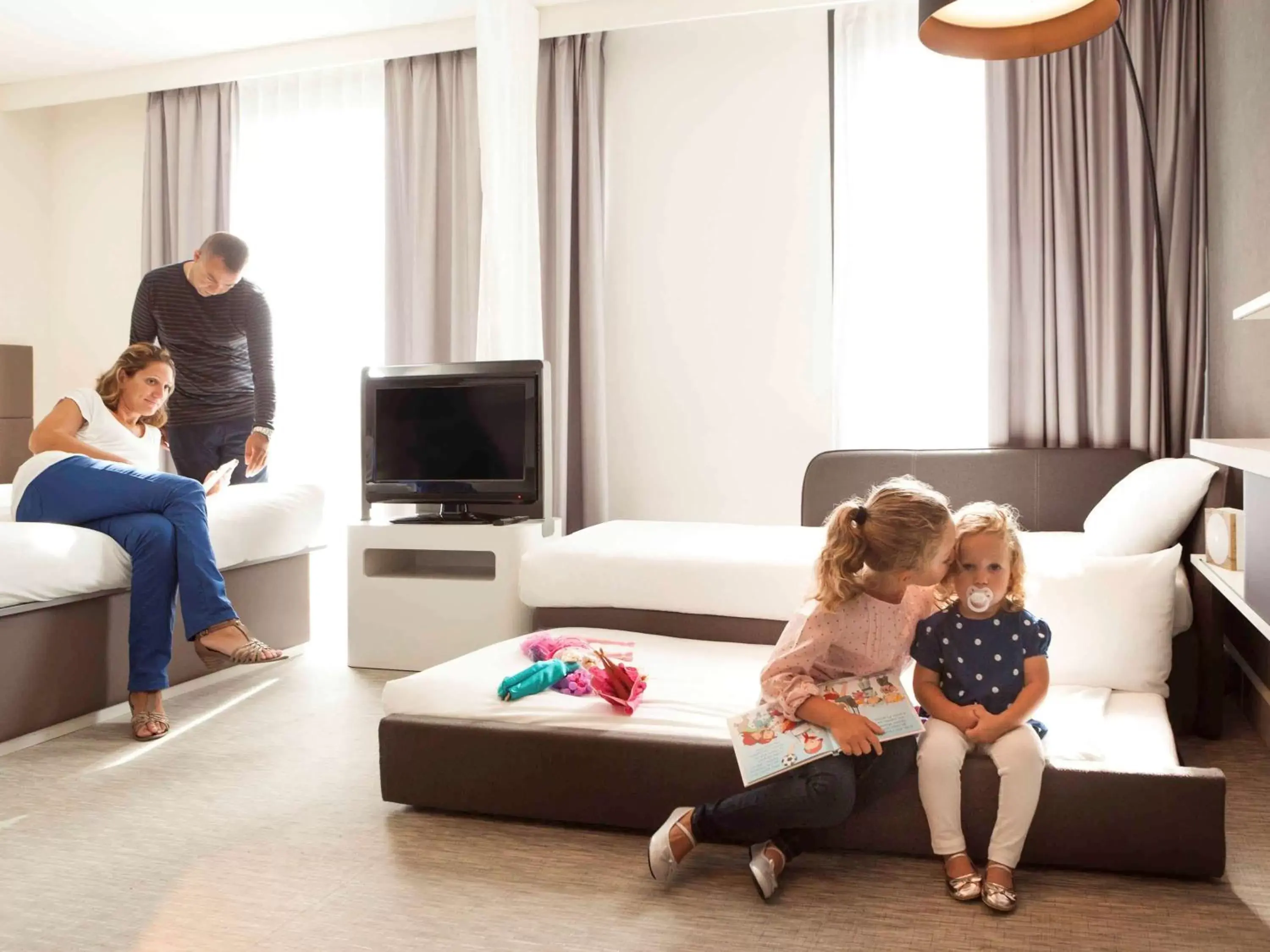 Photo of the whole room, Family in Novotel Suites Paris Issy Les Moulineaux