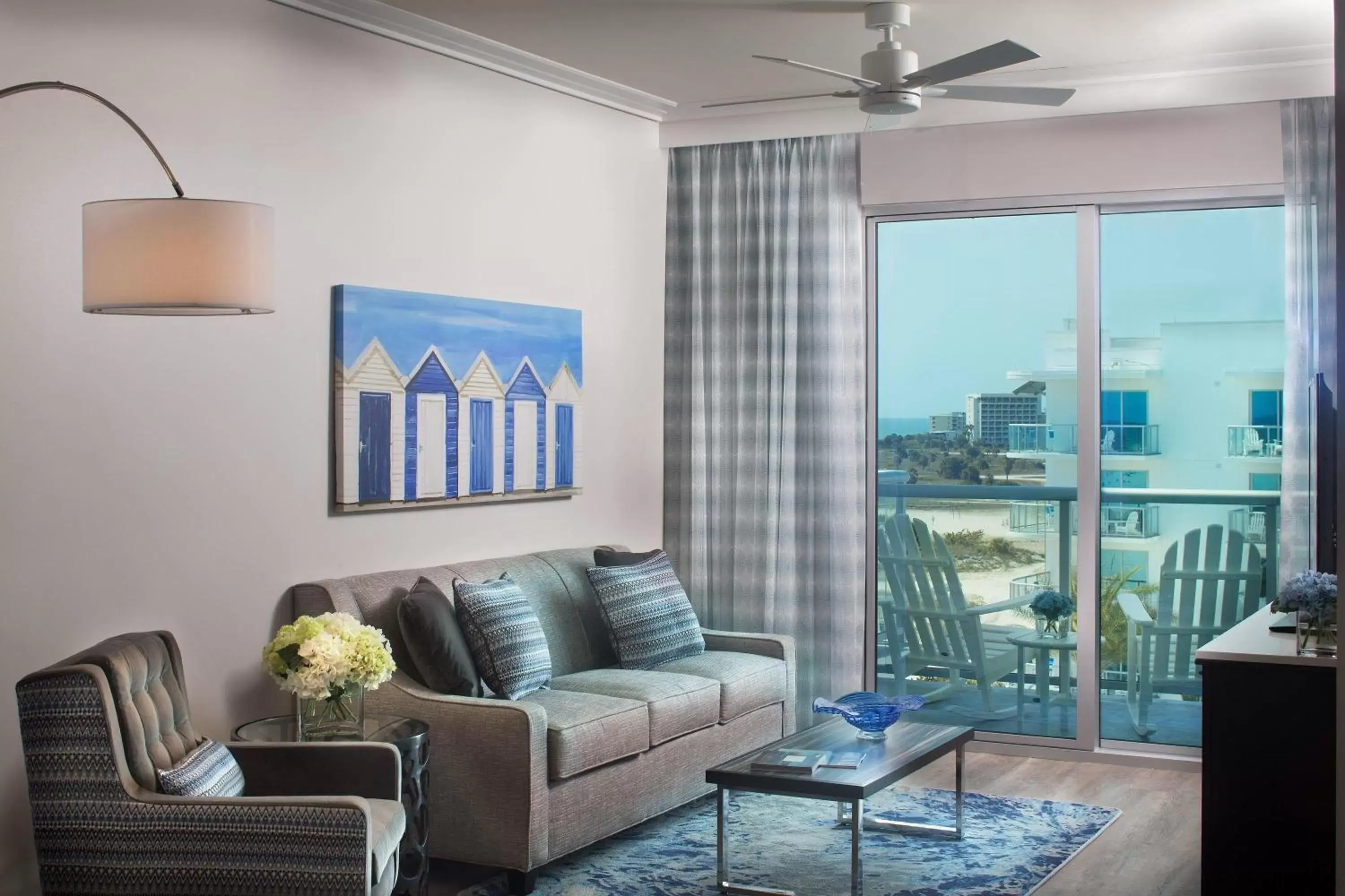 Living room, Seating Area in Treasure Island Beach Resort