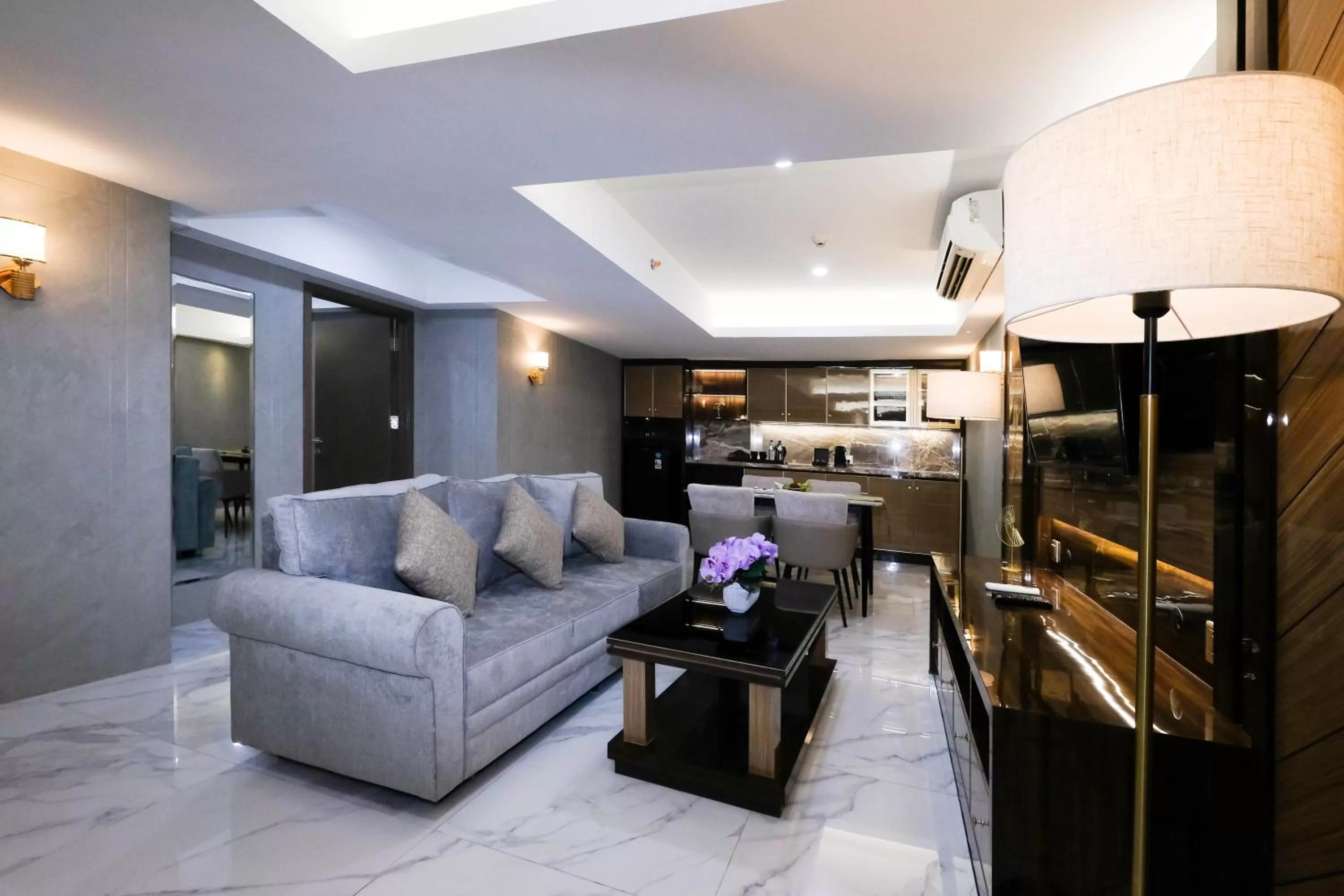 Living room in Dream of Aventus Hotel Kuta