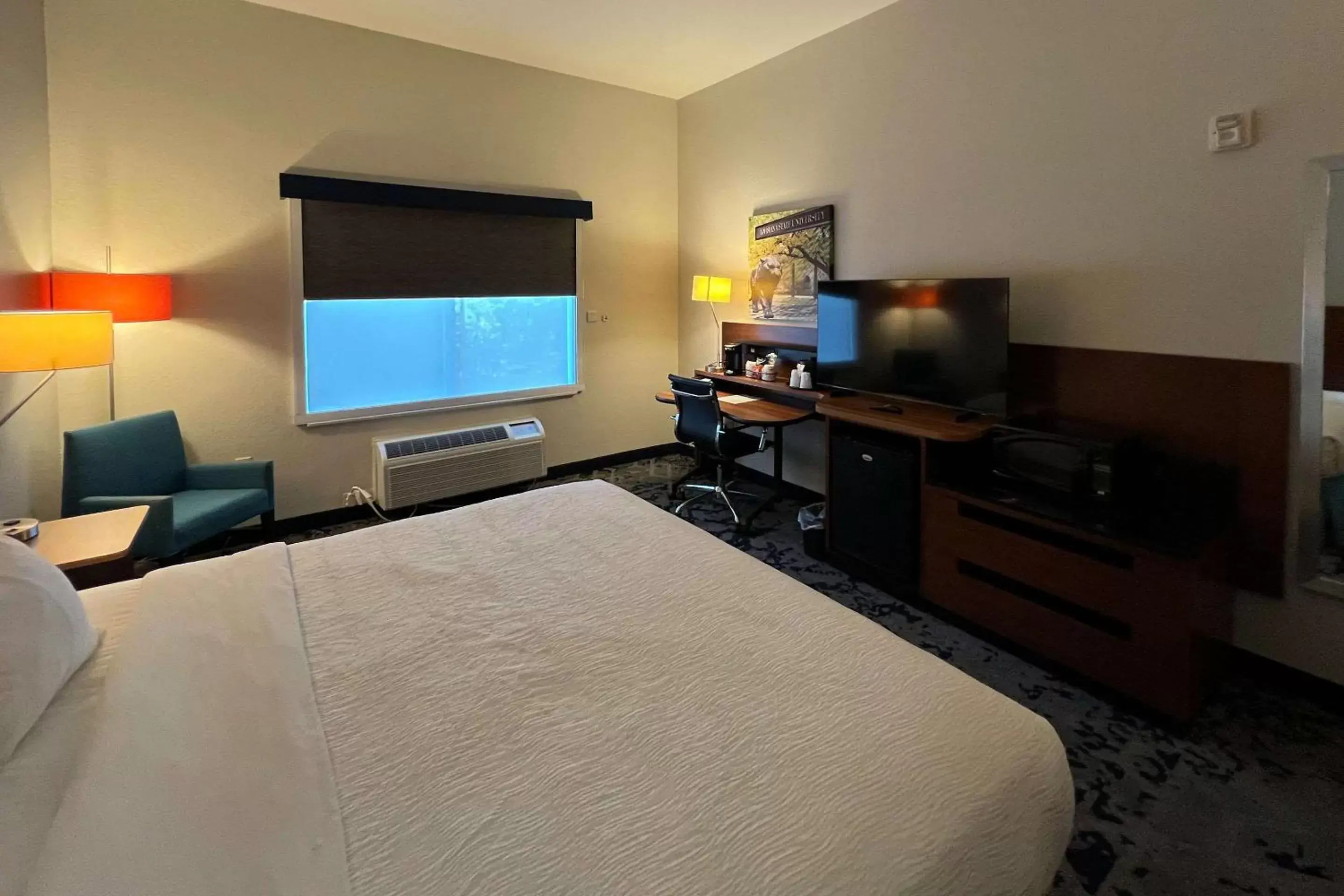 Bedroom, TV/Entertainment Center in Best Western LSU/Medical Corridor Inn & Suites