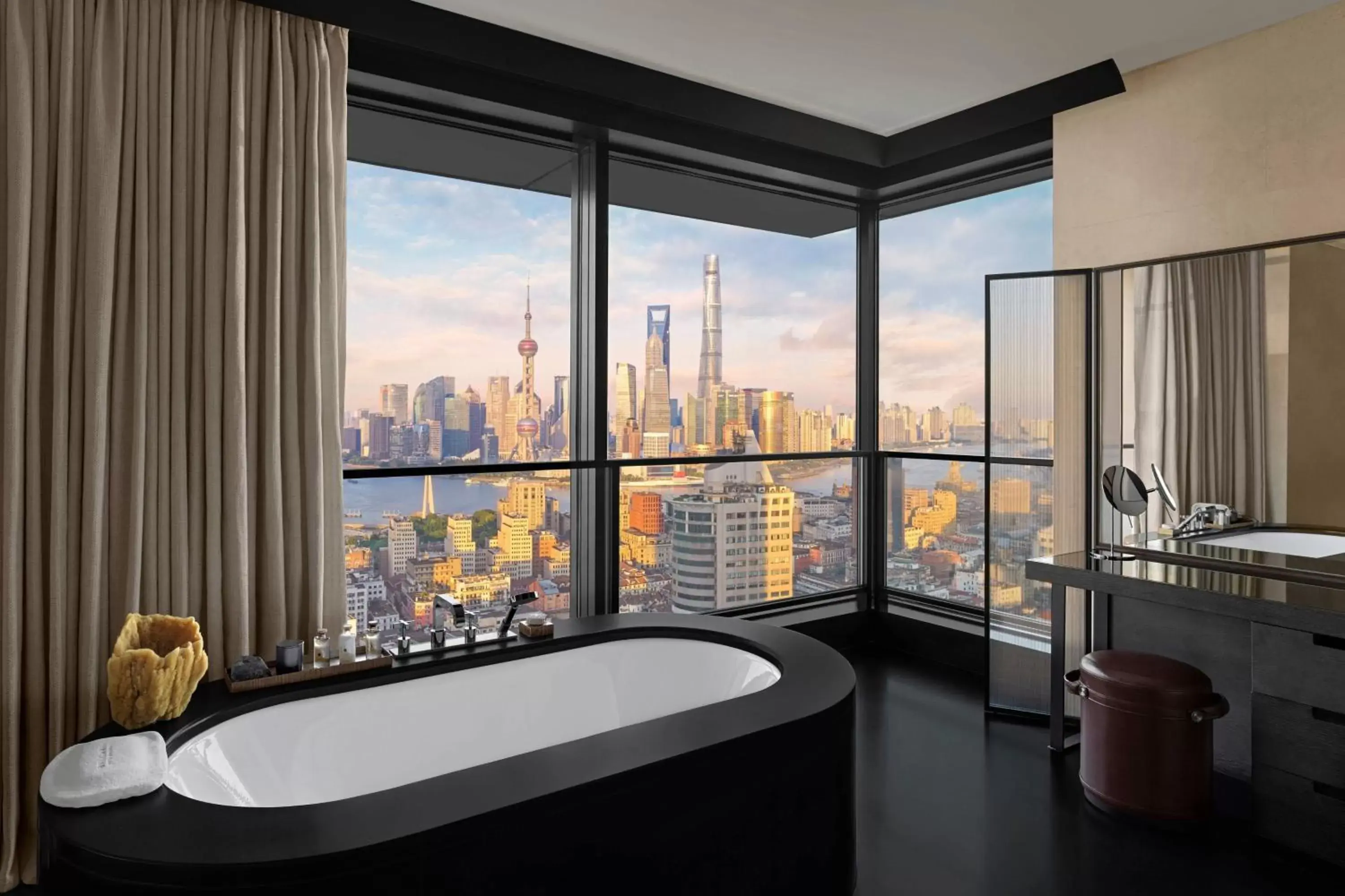 Bathroom in Bulgari Hotel Shanghai