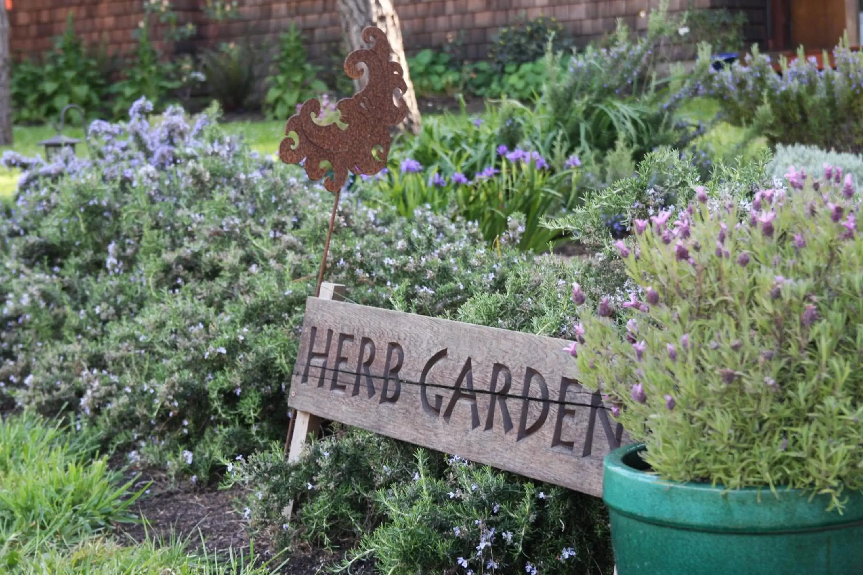 Garden, Property Logo/Sign in Brewery Gulch Inn