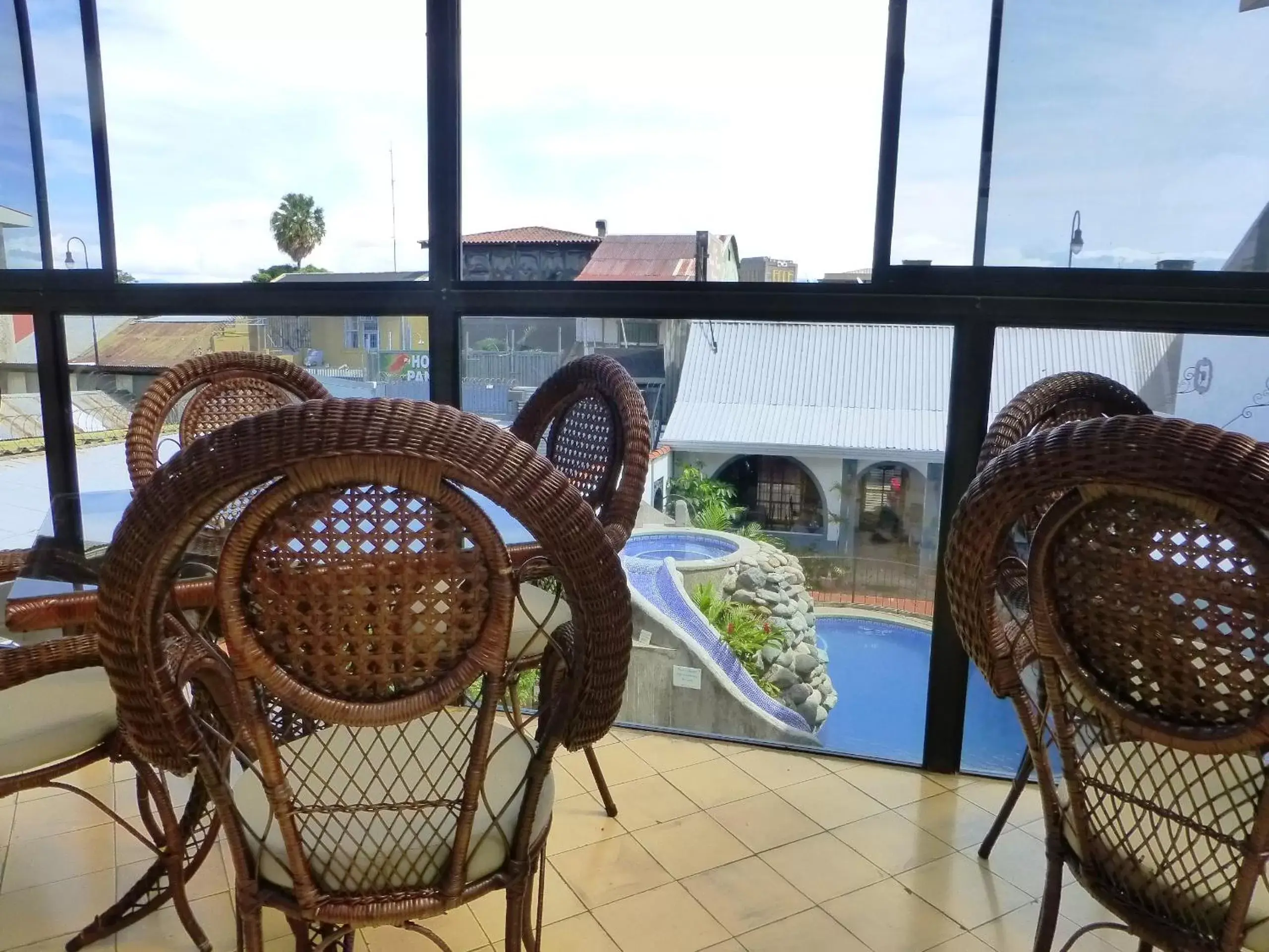 Balcony/Terrace in Hotel Santo Tomas / Historical Property