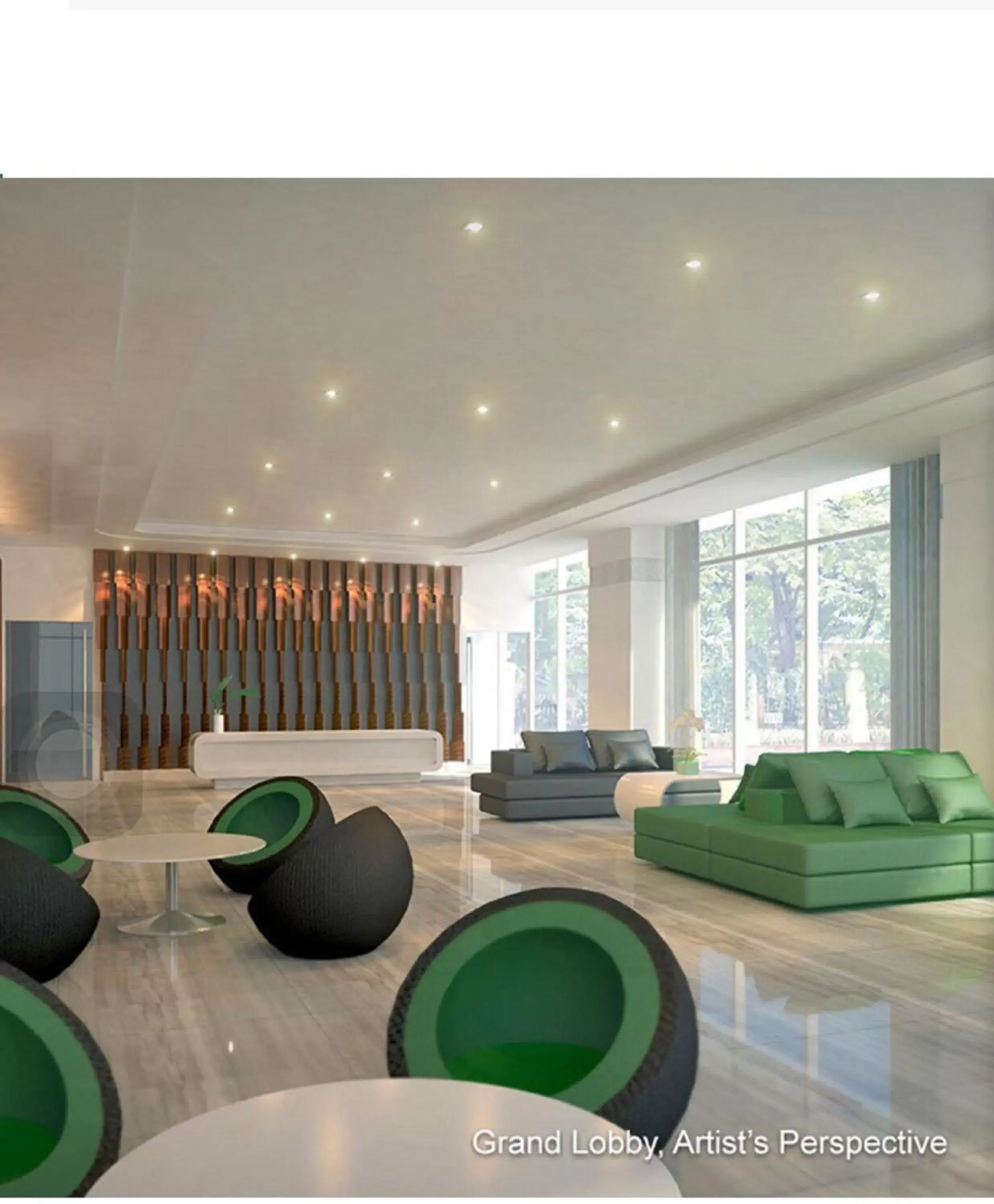 Lobby or reception in Green Residences Stays by PBYY Lobby or reception in Green Residences Stays by PBYY