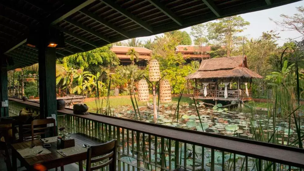 Patio in Maisons Wat Kor