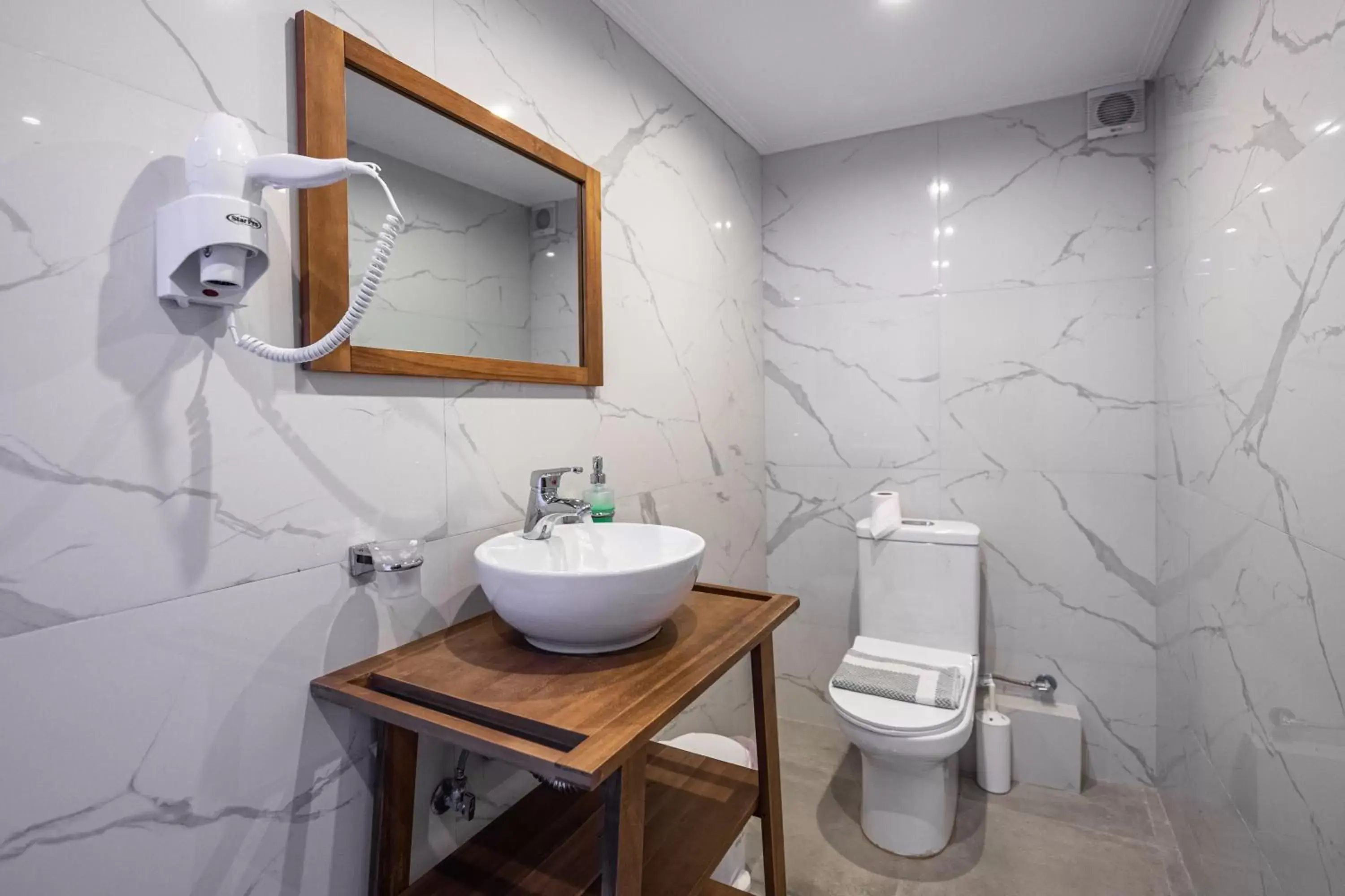 Bathroom in Apartments Tina FREE transfer from-to the airport