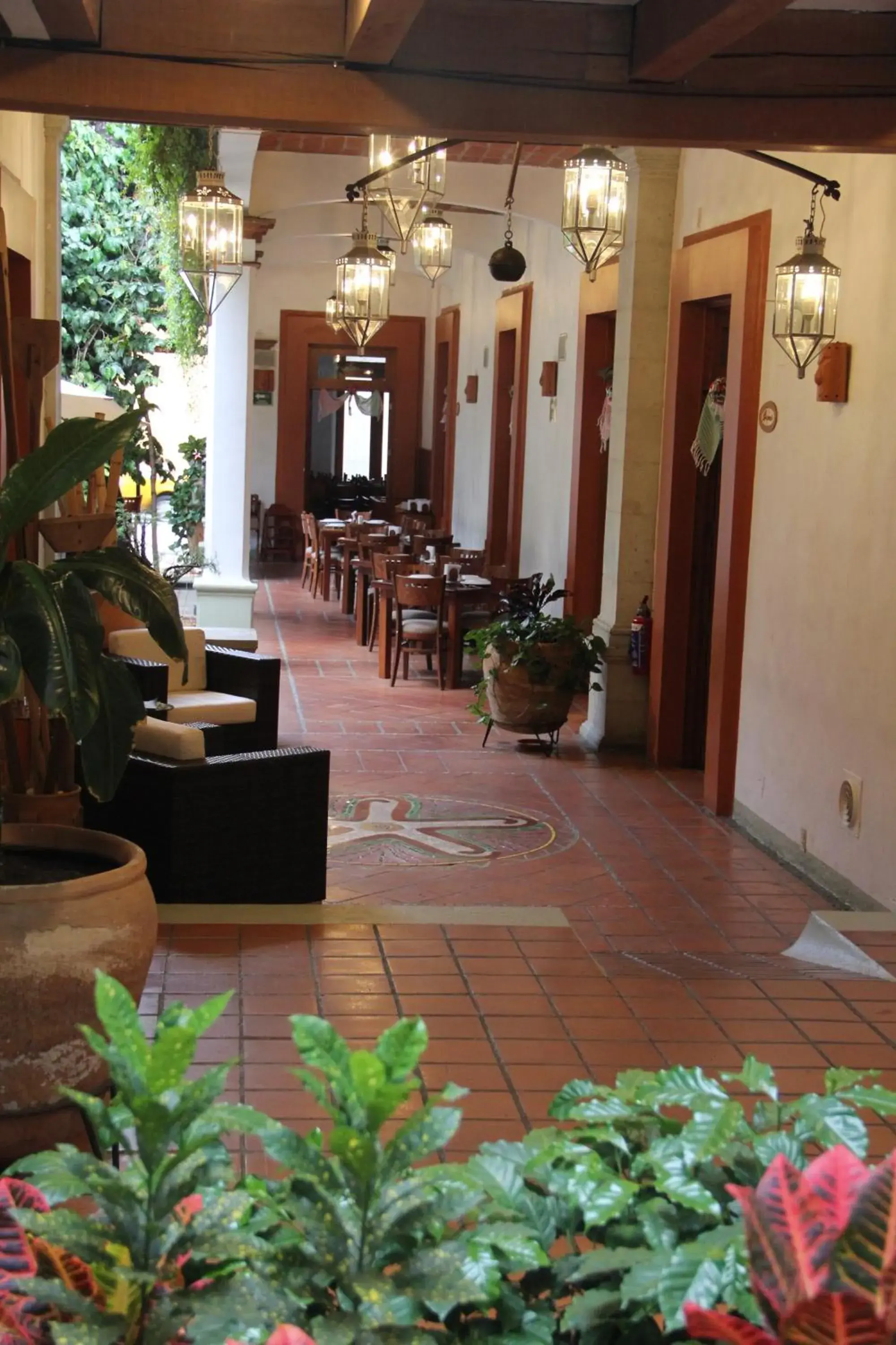 Restaurant/places to eat in Hotel Casa Vertiz