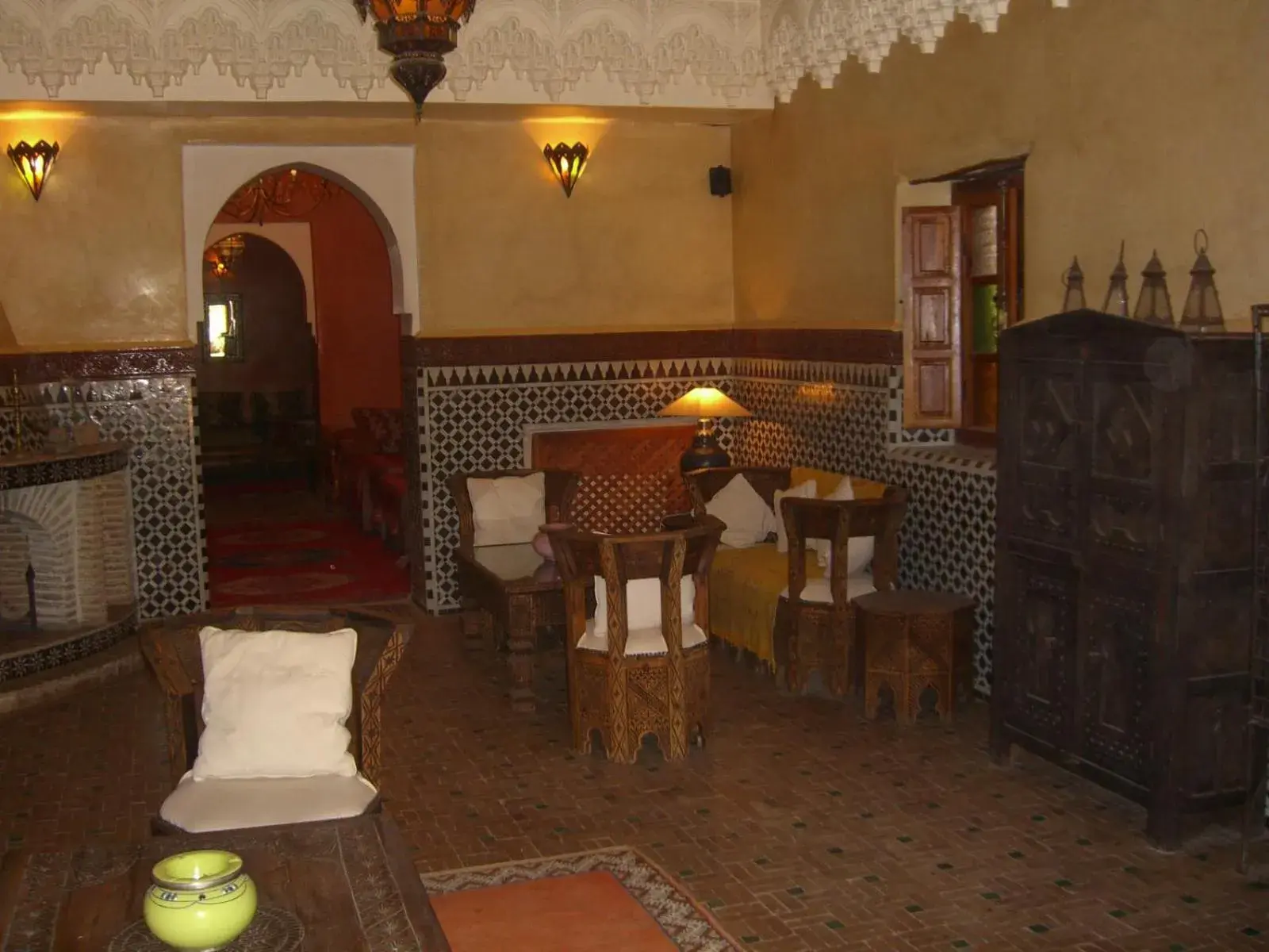 Lounge or bar, Restaurant/Places to Eat in Hotel Dar Zitoune Taroudant