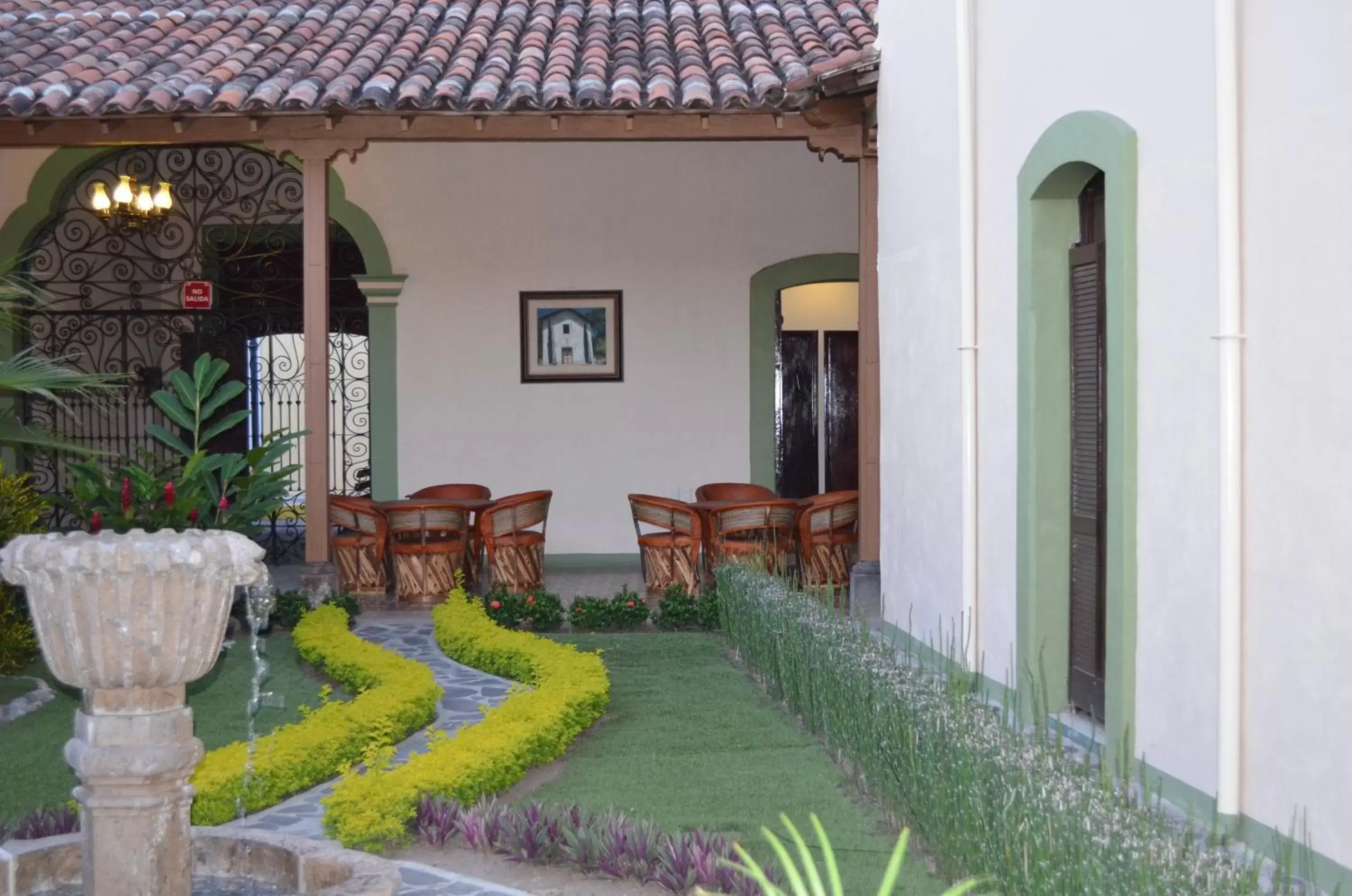 Garden in Hotel La Merced