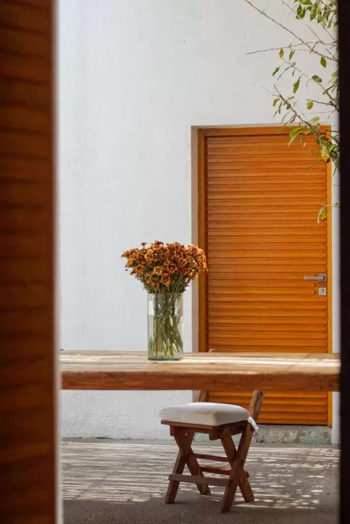 Dining area in Casa Carmen Morelos