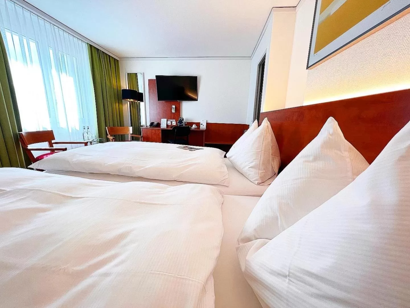 Photo of the whole room, Bed in Sorell Hotel Sonnental Dübendorf