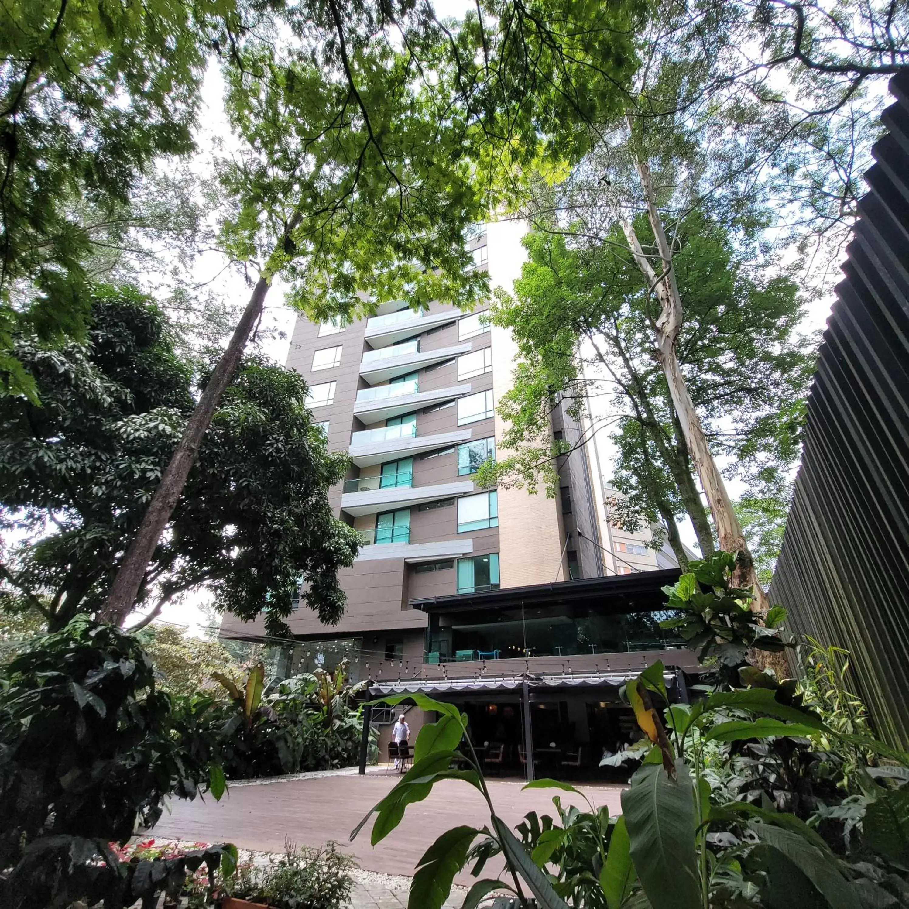 Property Building in Café Hotel Medellín