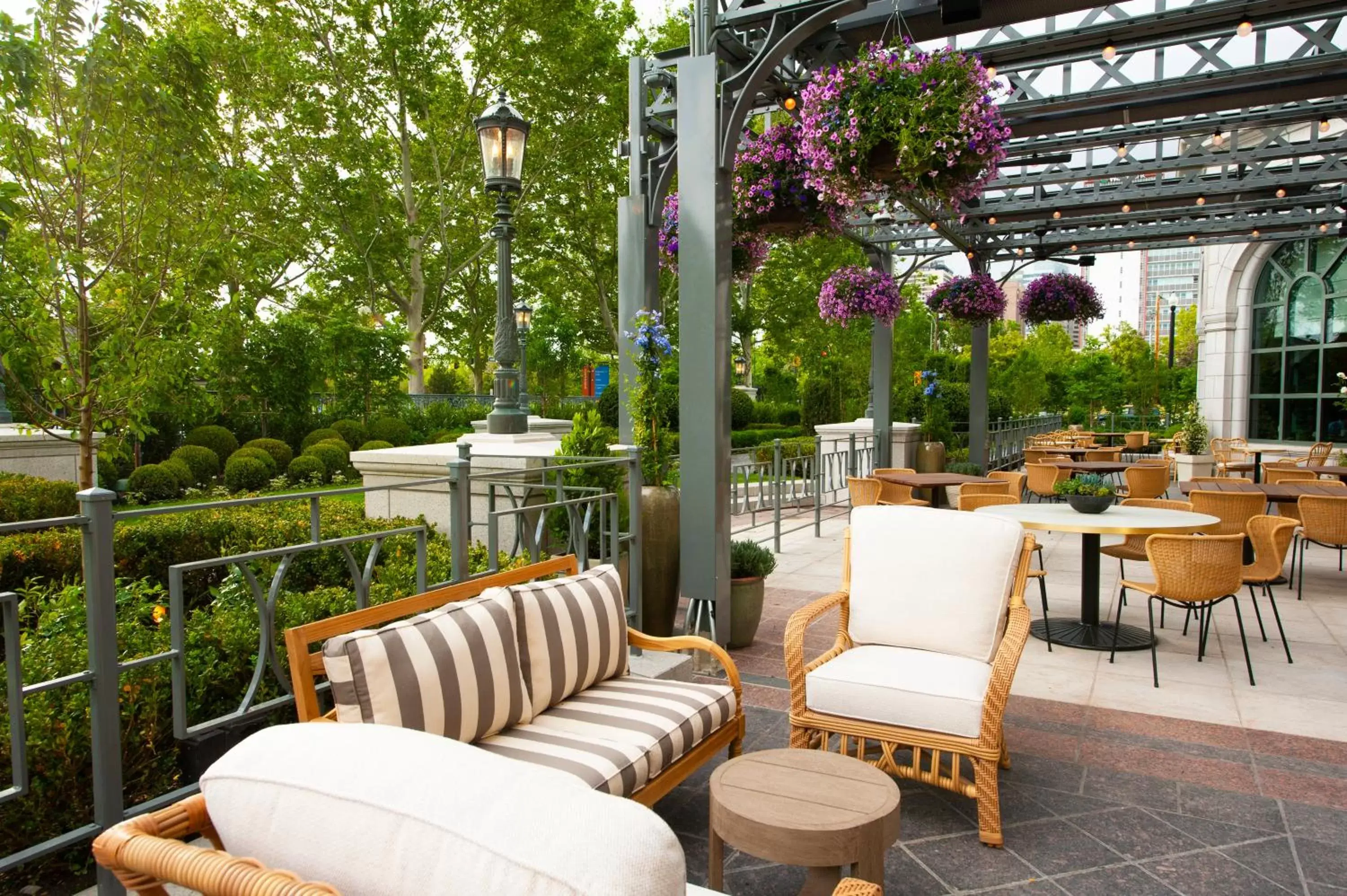 Patio in Grand America Hotel