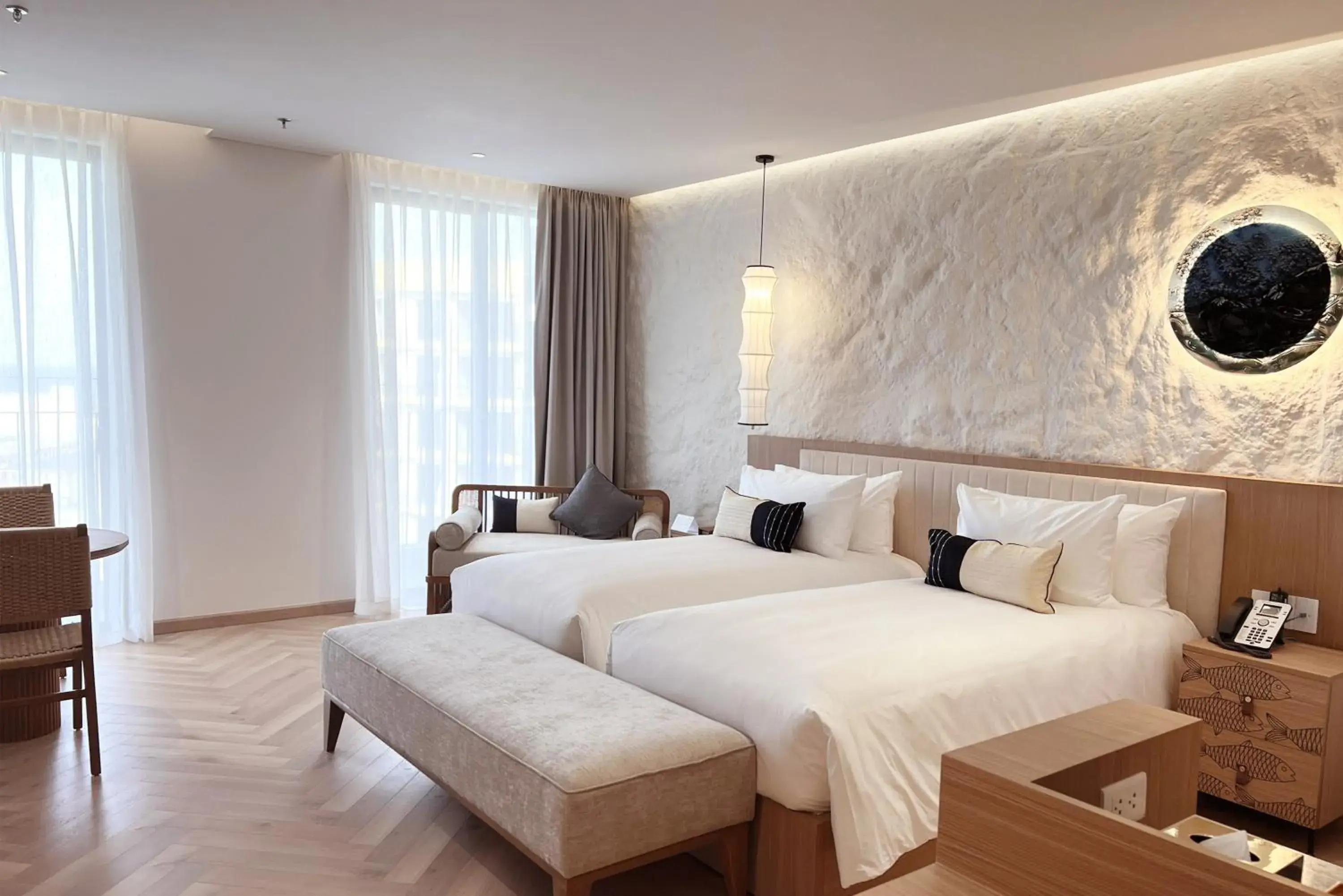 Bedroom, Bed in Wyndham Hoi An Royal Beachfront Resort