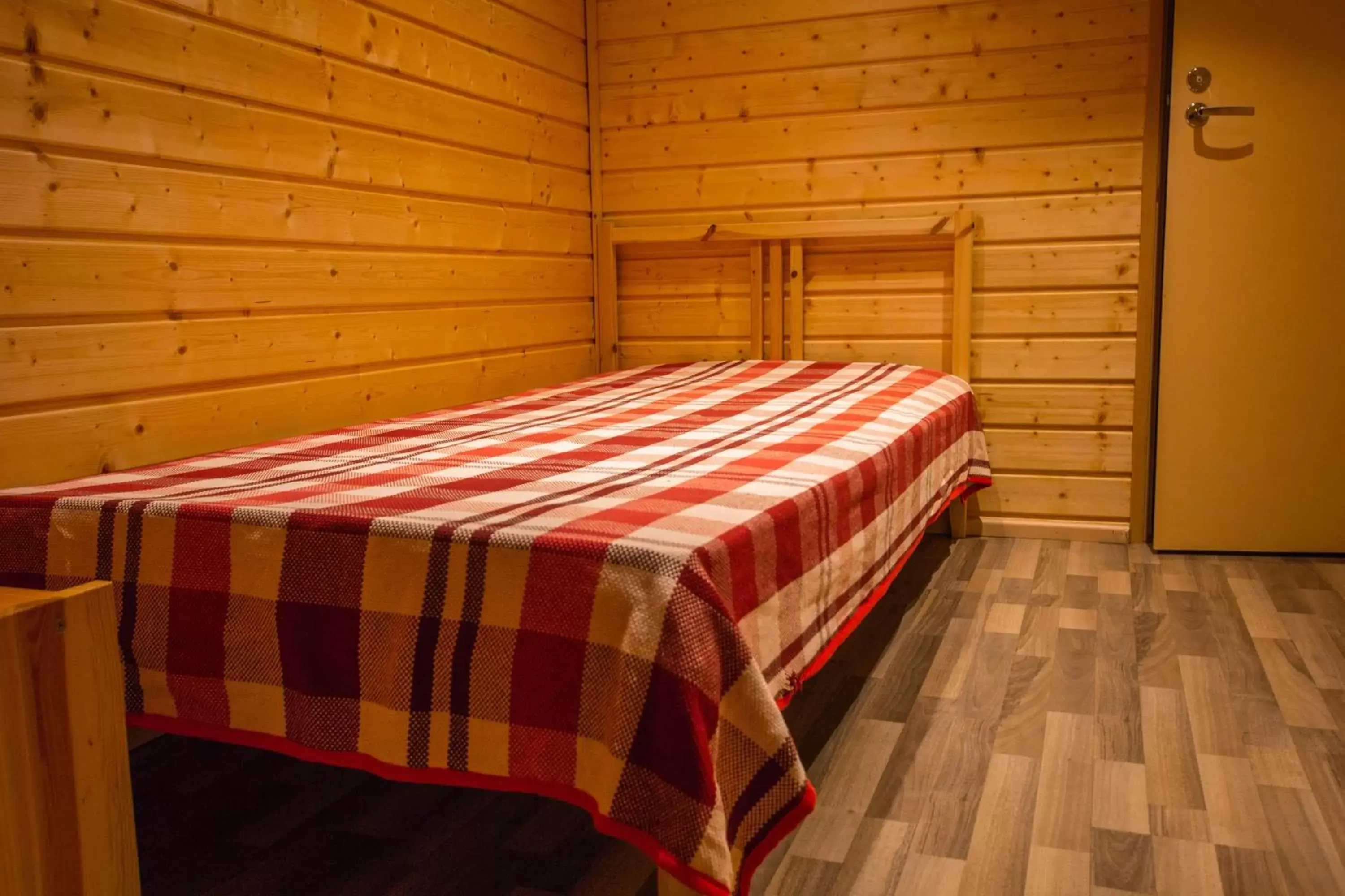 Bed in Motelli Rovaniemi