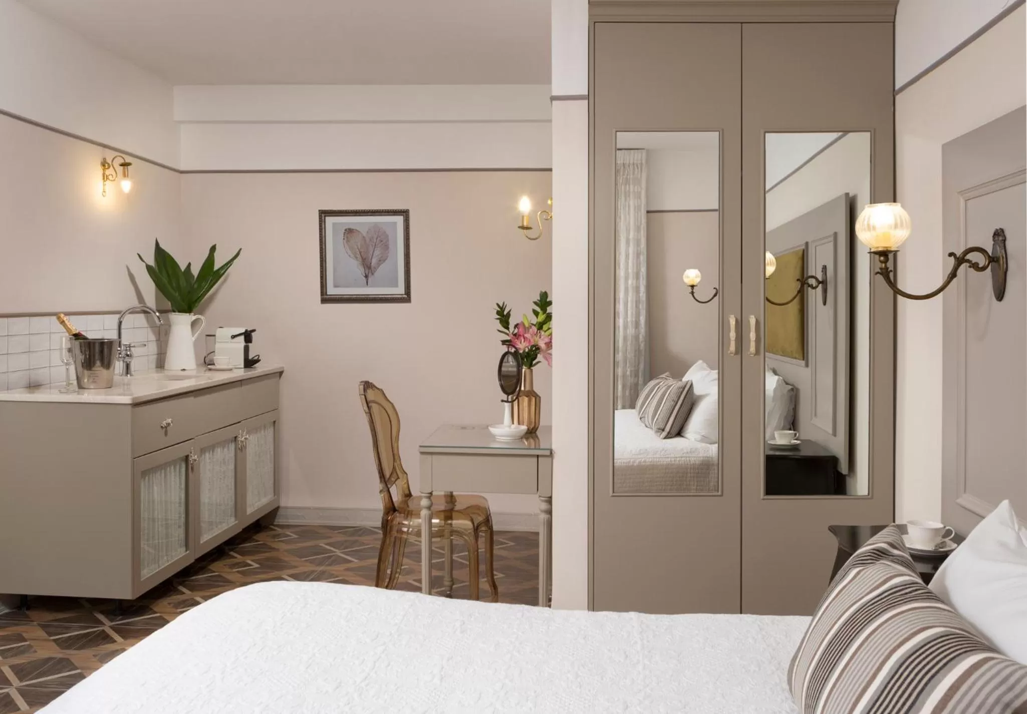 Bed in Shtarkman Erna Boutique Hotel Nahariya