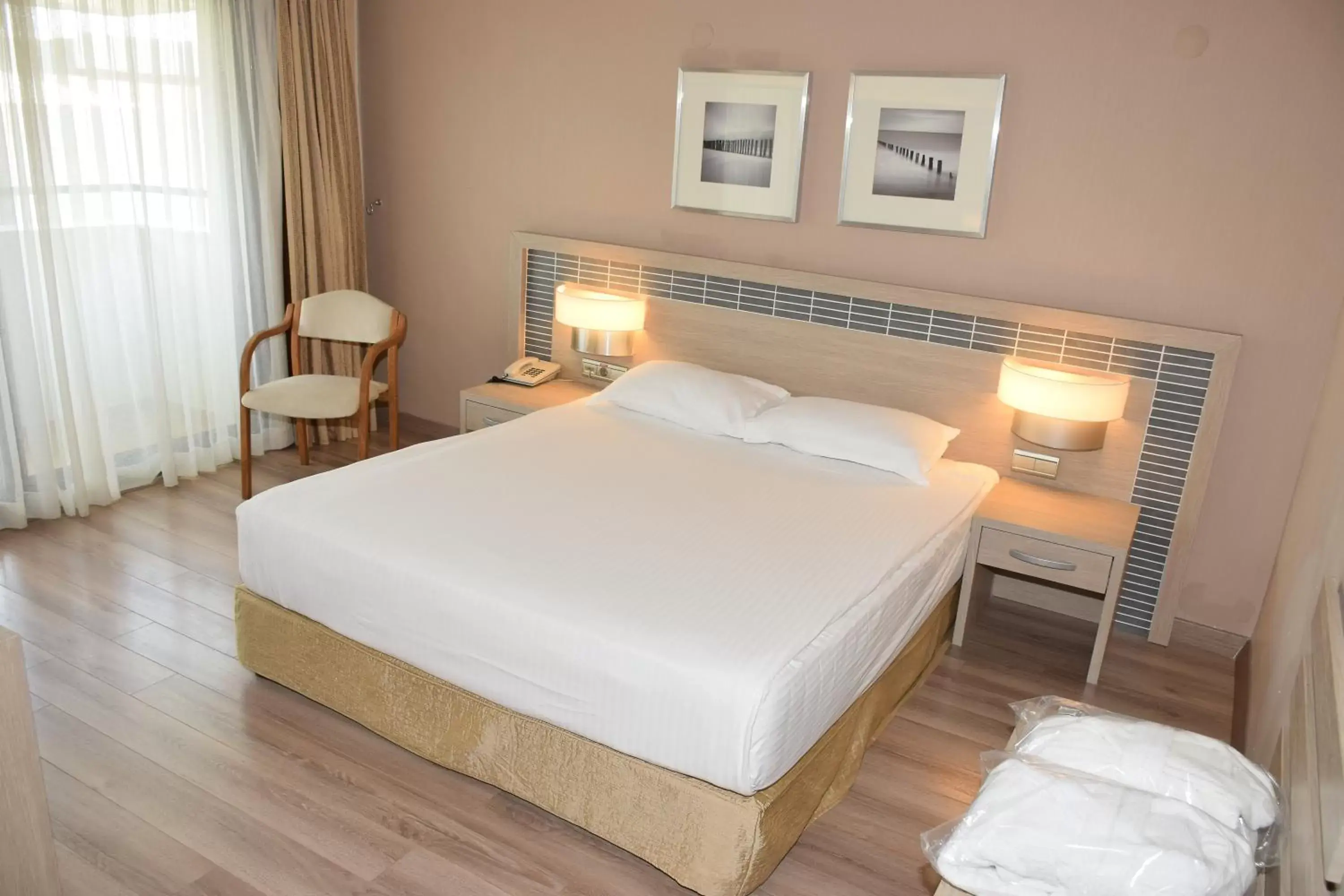 Bed in Pam Thermal Hotel Clinic & Spa