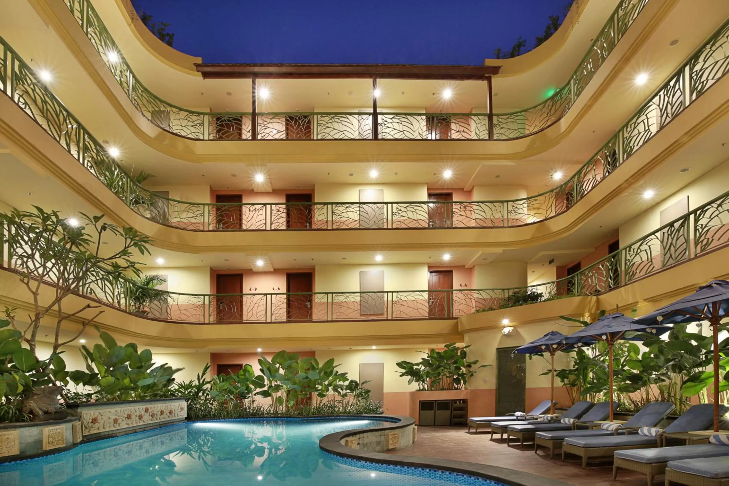 Swimming pool in SenS Hotel and Spa