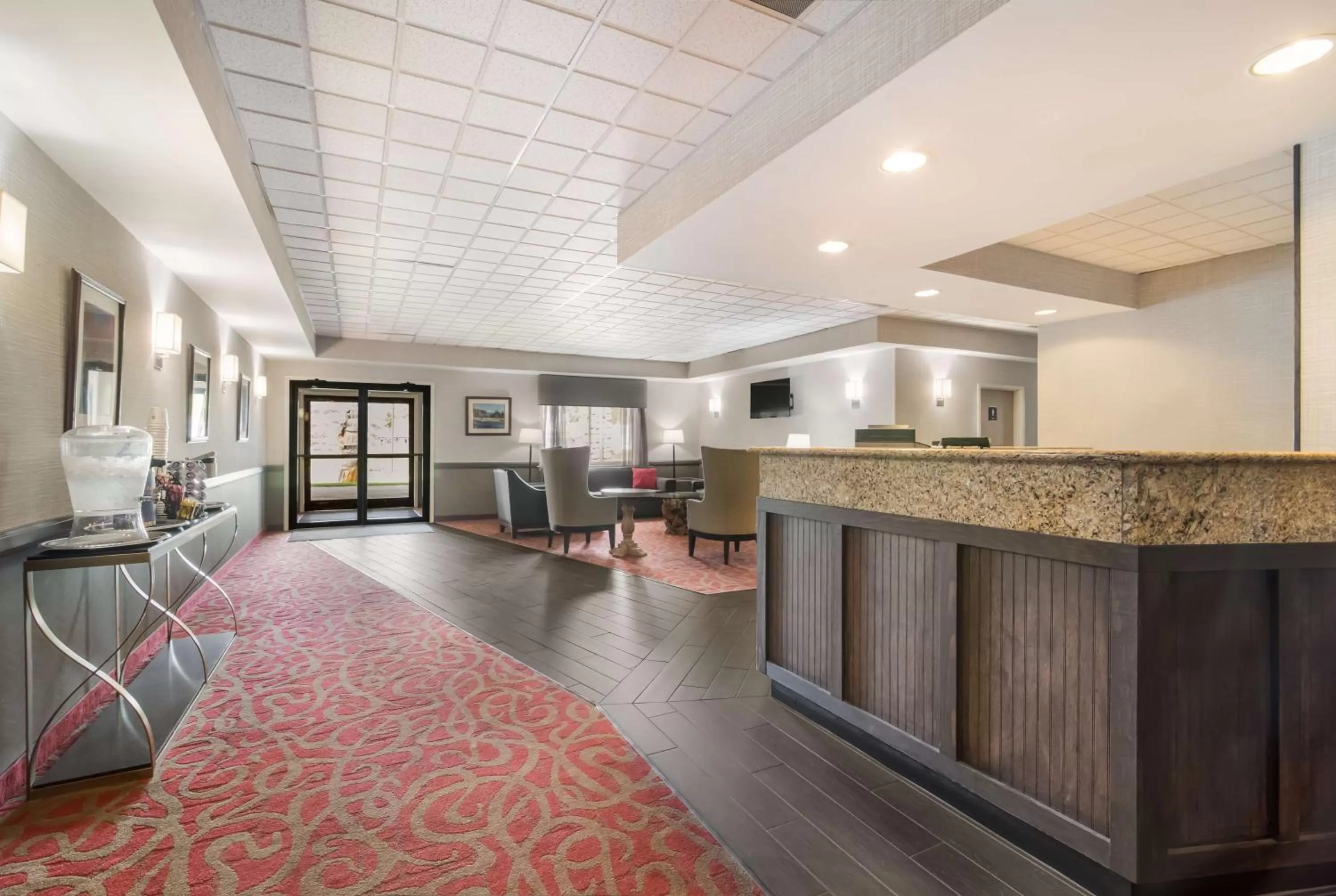 Lobby or reception in Best Western Saranac Lake