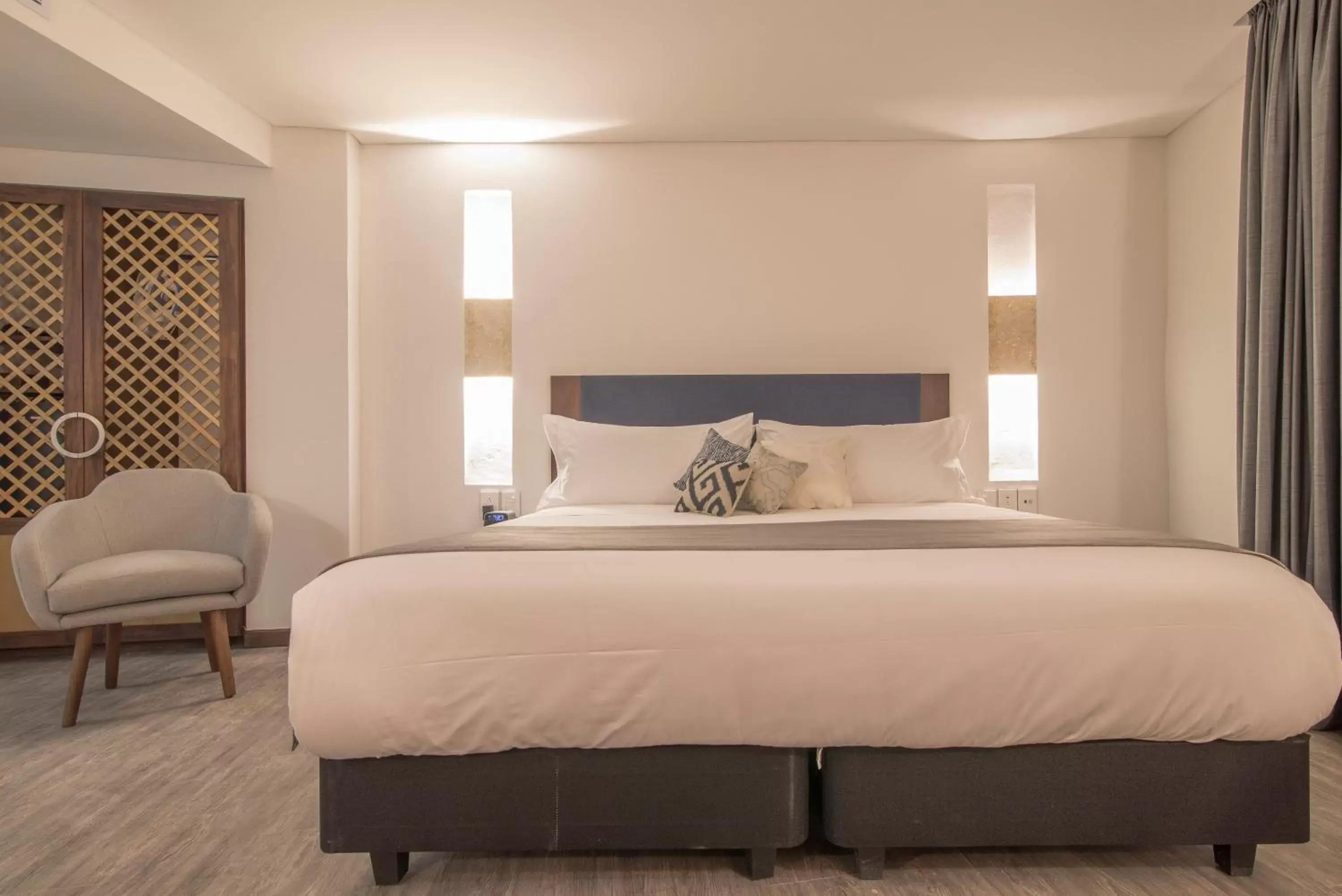 Bed in Hotel Santa Catalina