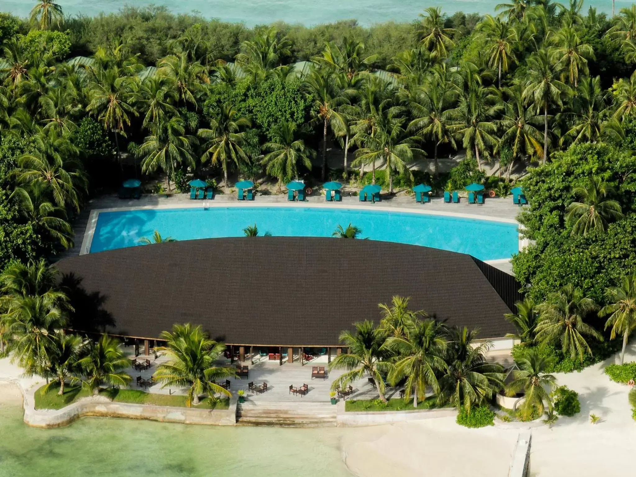 Day, Bird's-eye View in Canareef Resort Maldives