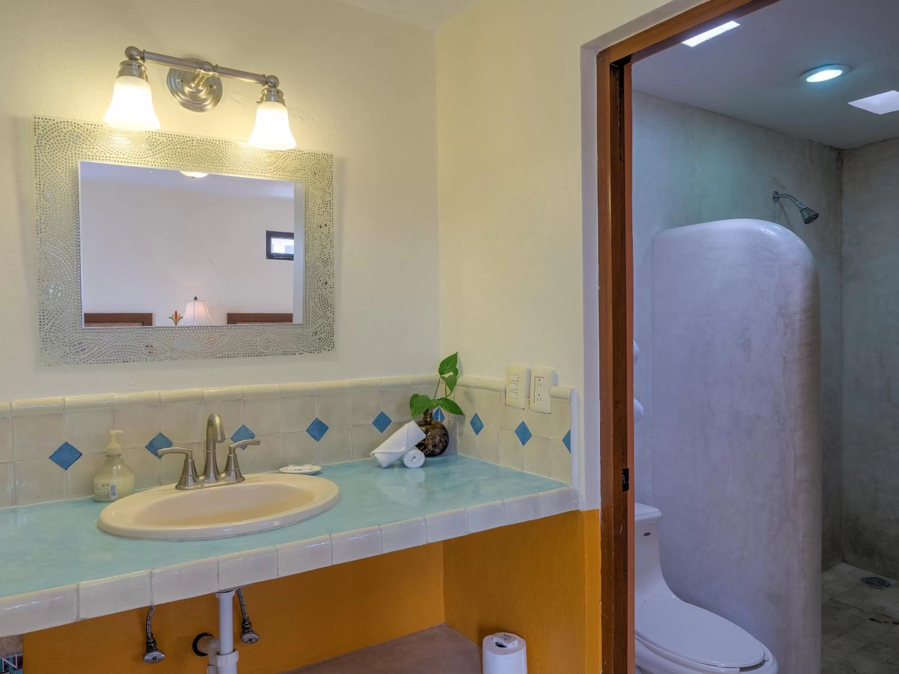 Bathroom in Hotel Luz en Yucatan