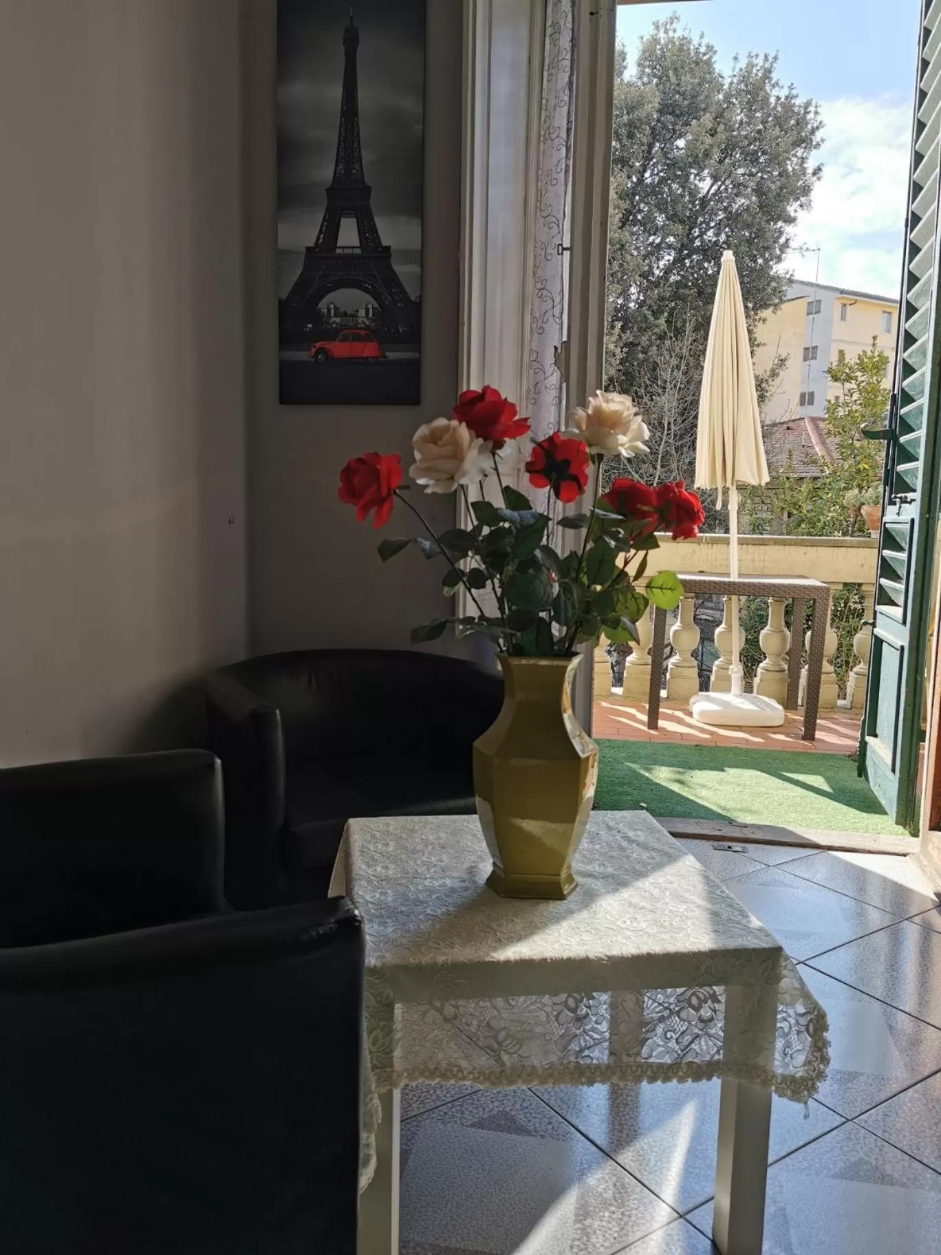 Living room in Hotel Fedora