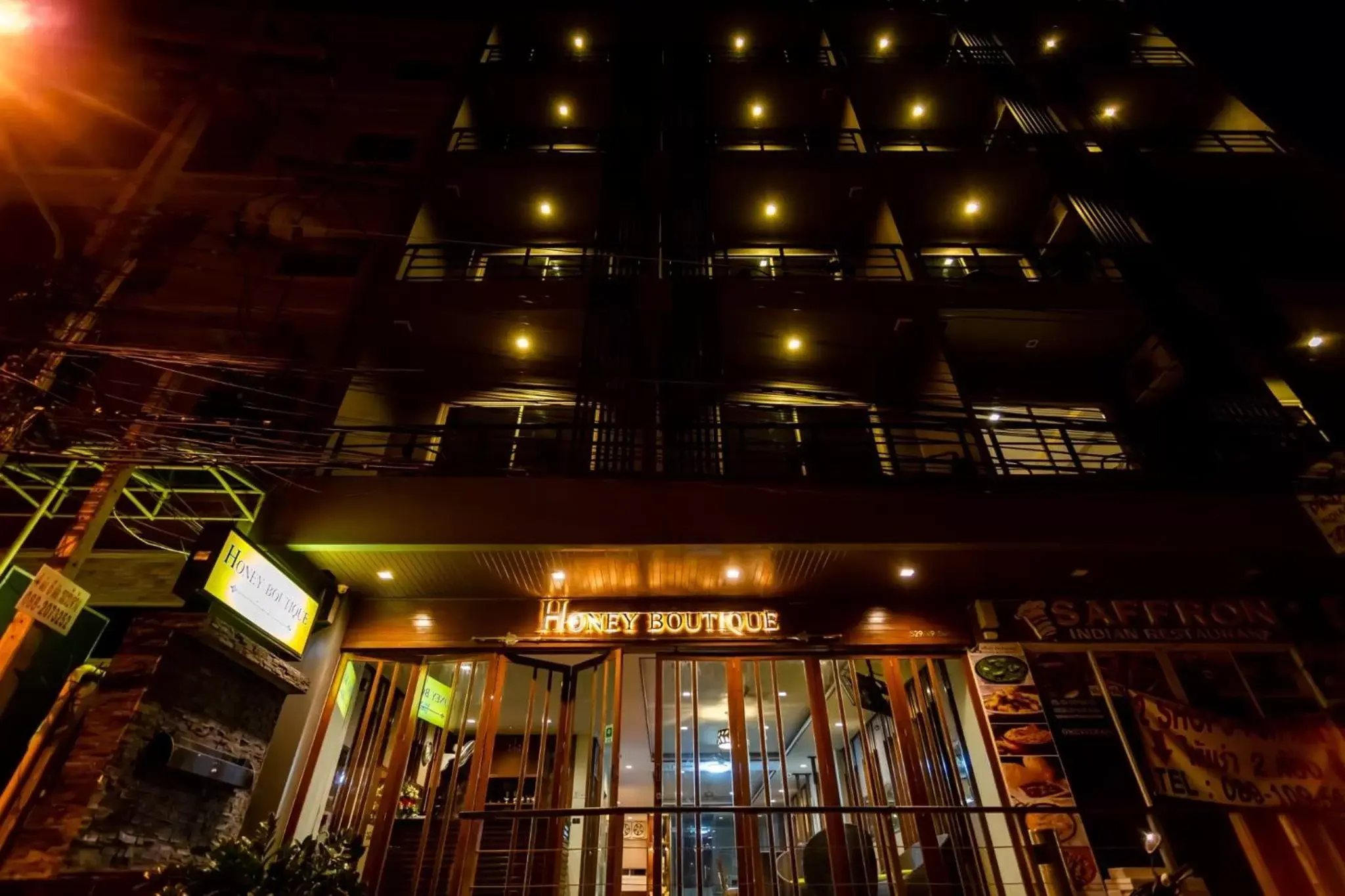 Property building in Honey Boutique Hotel Property building in Honey Boutique Hotel