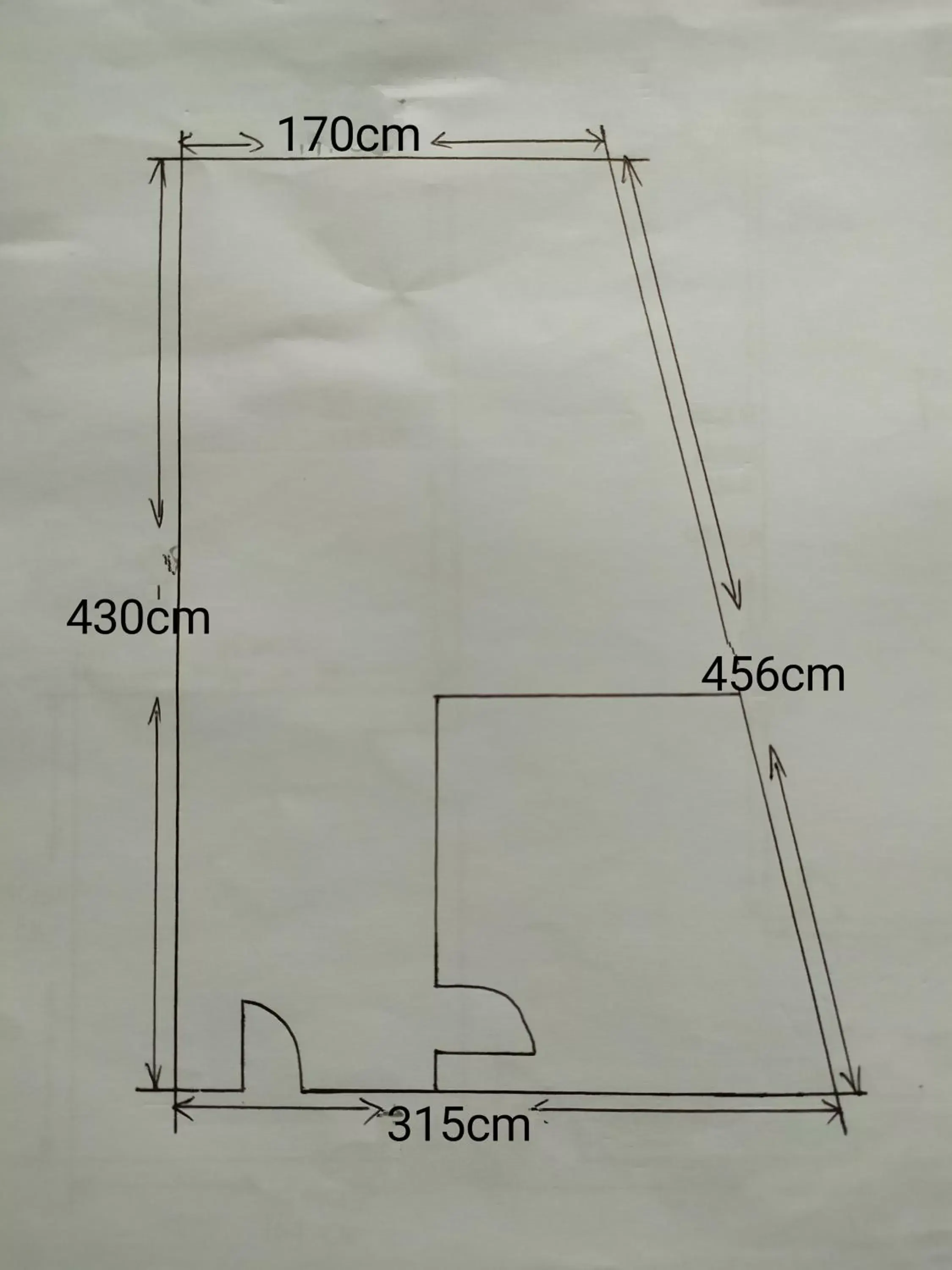 Floor Plan in St. John Island View Pensionne