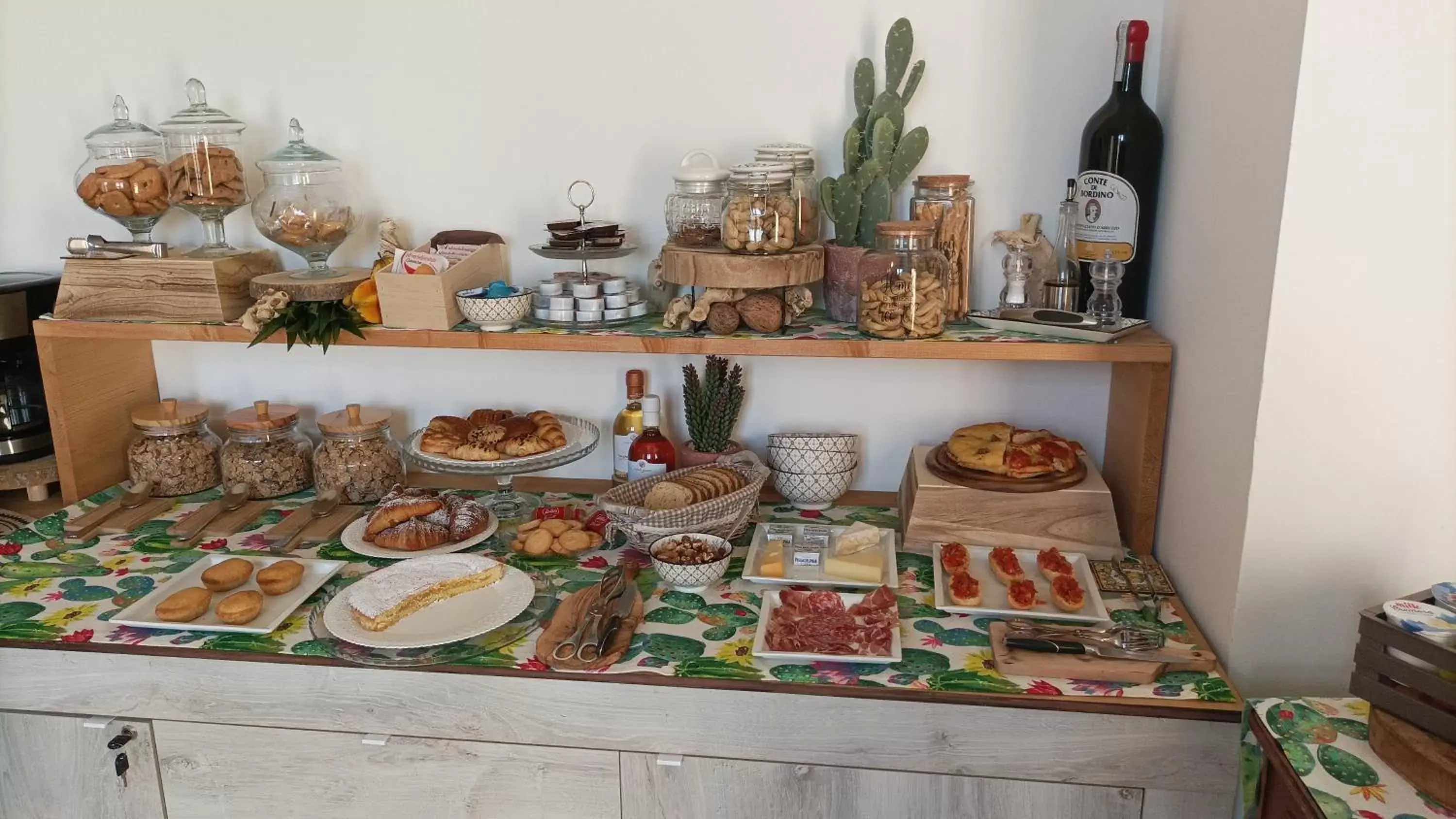 Food and drinks in B&B Acanto Lecce